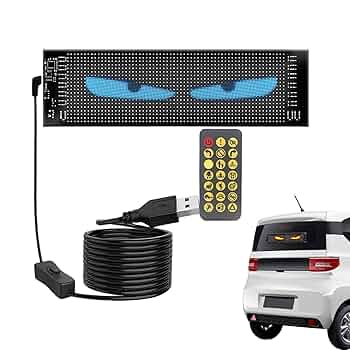 LEDディスプレイ 「デビルアイ」悪魔 Amazon | Mendoule 悪魔の目 LED パネル, ダイナミック