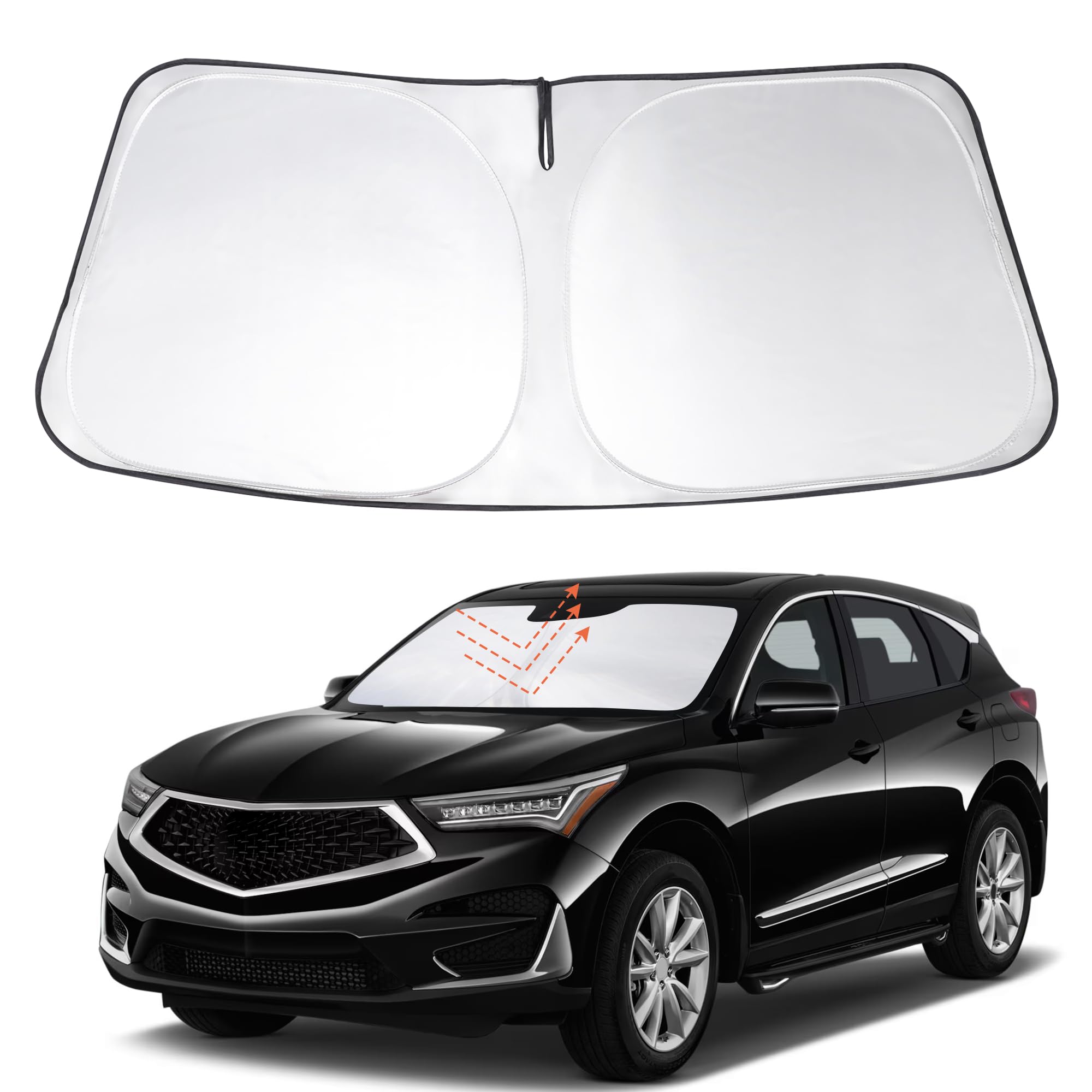Windshield Sun Shade Sunshade for 2019-2026 A-c-u-r-a R-DX