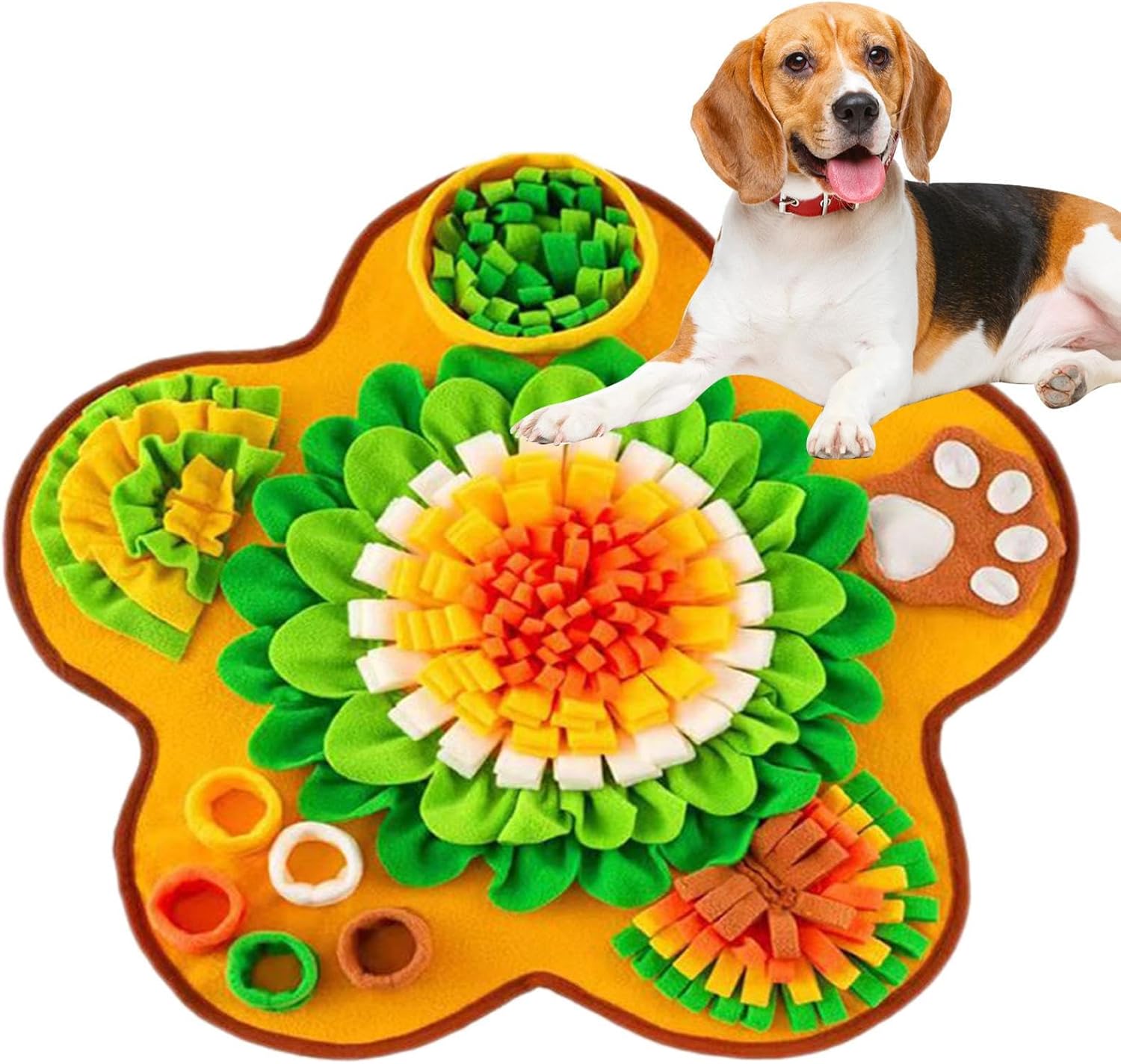 Tappetino da fiuto per cani, tappetino interattivo per animali domestici, per interazione mentale, stimolazione cerebrale, sollievo dalla noia, campeggio, viaggi, casa