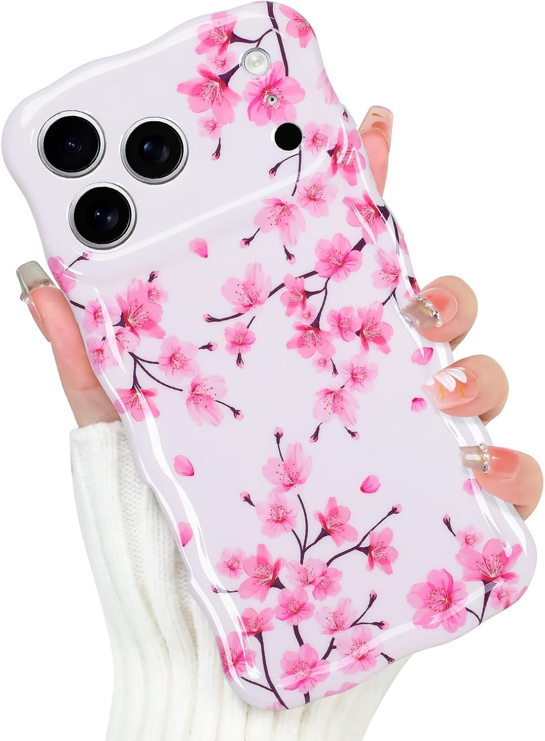 KANGHAR Flower Case for 277 Pro Cherry Blossom Floral Pink