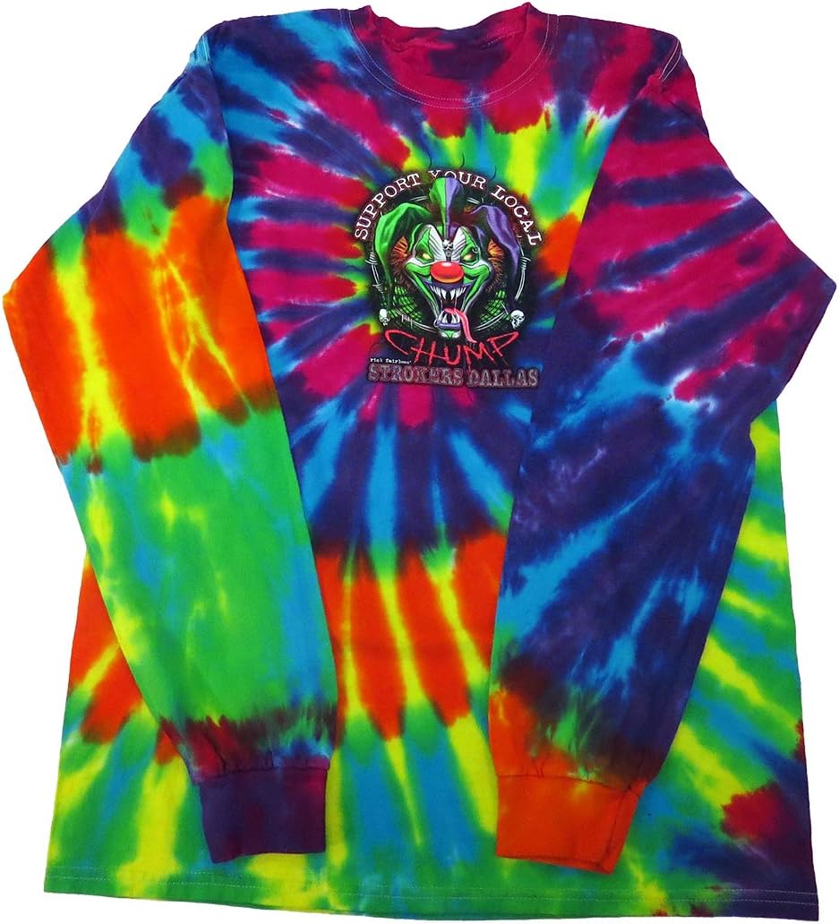 Strokers Dallas Chump Clown Long Sleeve Tee Shirt