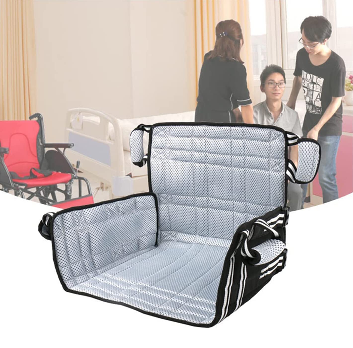 Tablas de Transferencia, Elevador de Pacientes, Almohadilla de Asiento para Transferencia de automóvil, Movilidad médica, Asistencia para Silla de Ruedas de Emergencia, cinturón de