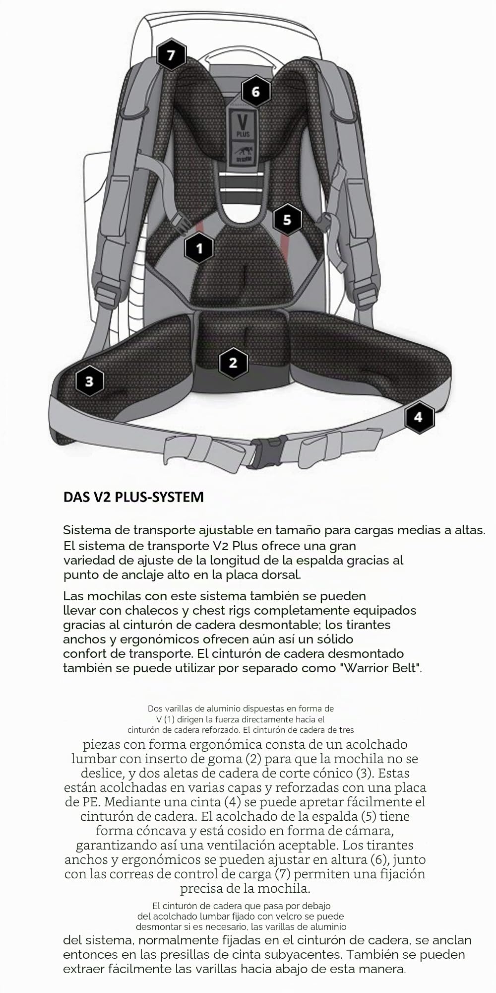 Tasmanian Tiger TT Raid Pack MKIII Mochila Militar para Exteriores de 52 litros con cinturón de Cadera extraíble, Compatible con el Sistema Molle y preparación del Sistema de hidratación