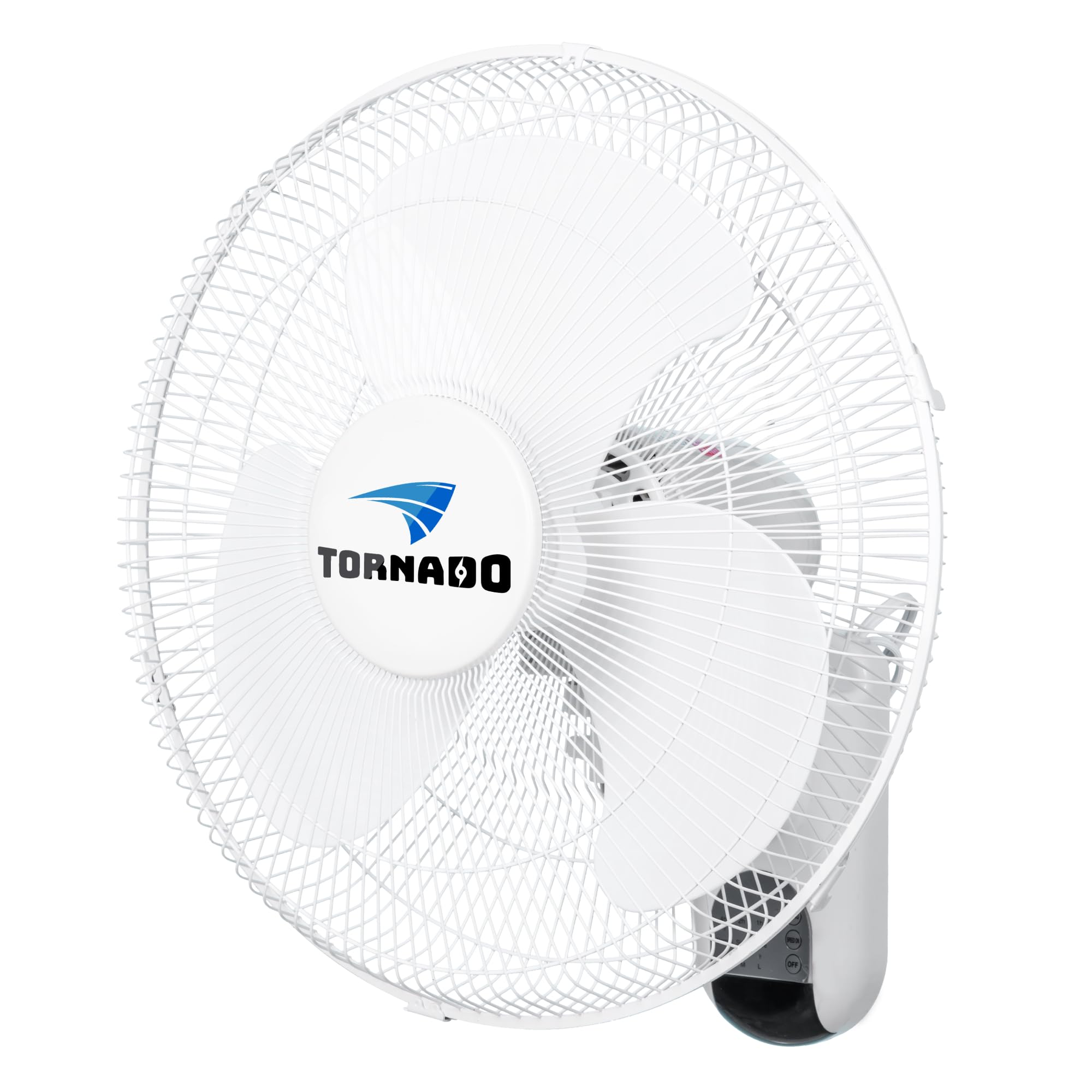 Amazon.com: Tornado 16 Inch 3 Speed Oscillating Wall Mount Fan for