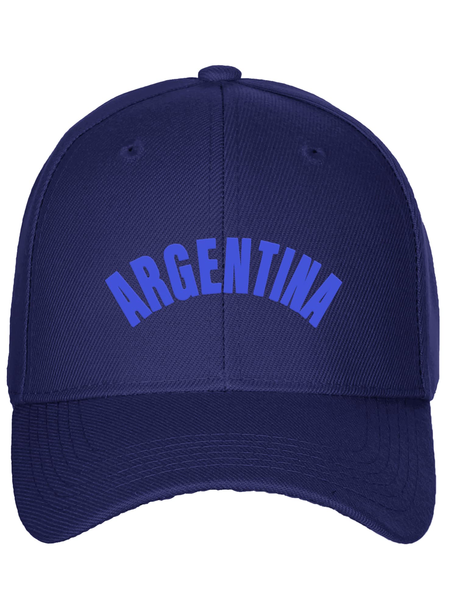 Daxton International World Countries Baseball Hat Cap Arch Letters, Argentina Navy Royal