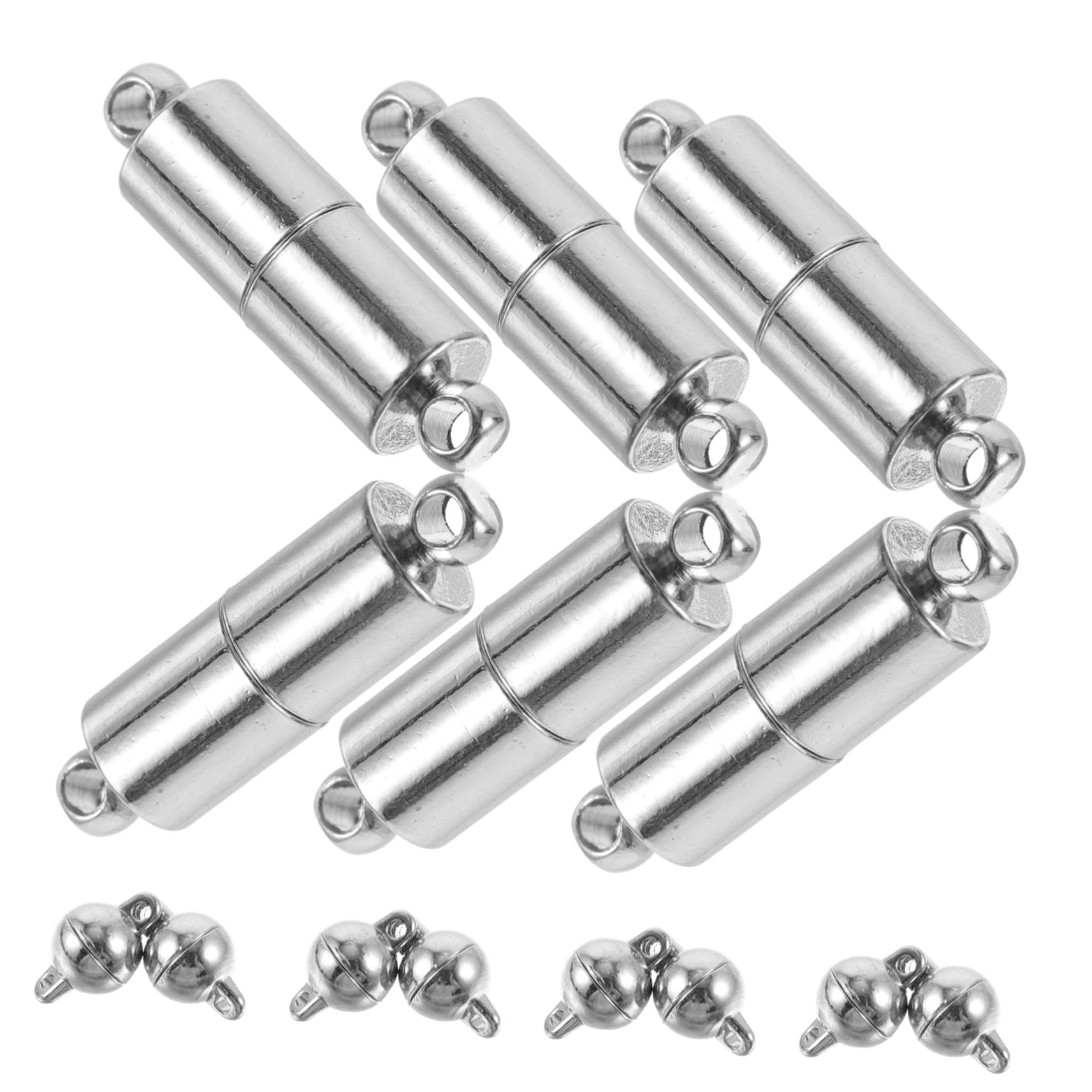 NUOBESTY 80stücke Magnetverschlüsse Für Schmuckherstellung Und Armbandverbindungen Glänzende Magnetklammern Für Kreative Projekte Und Reparaturen