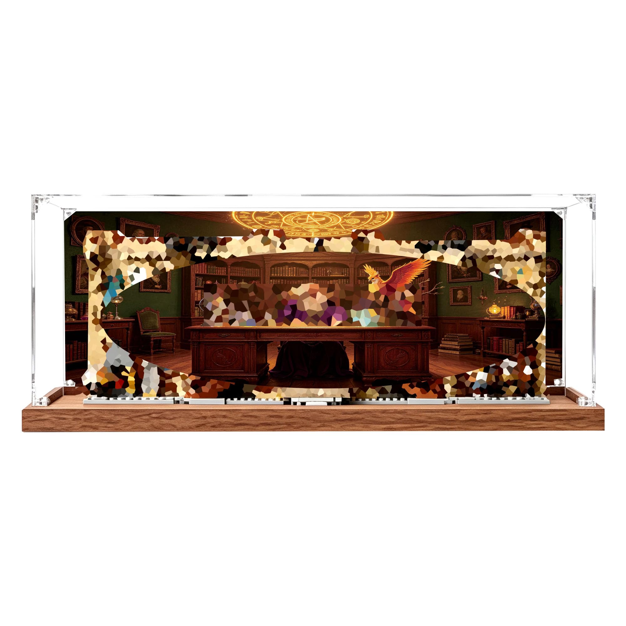 Clear Acrylic Showcase Box for Le-go 76478 Sets (Background 3)