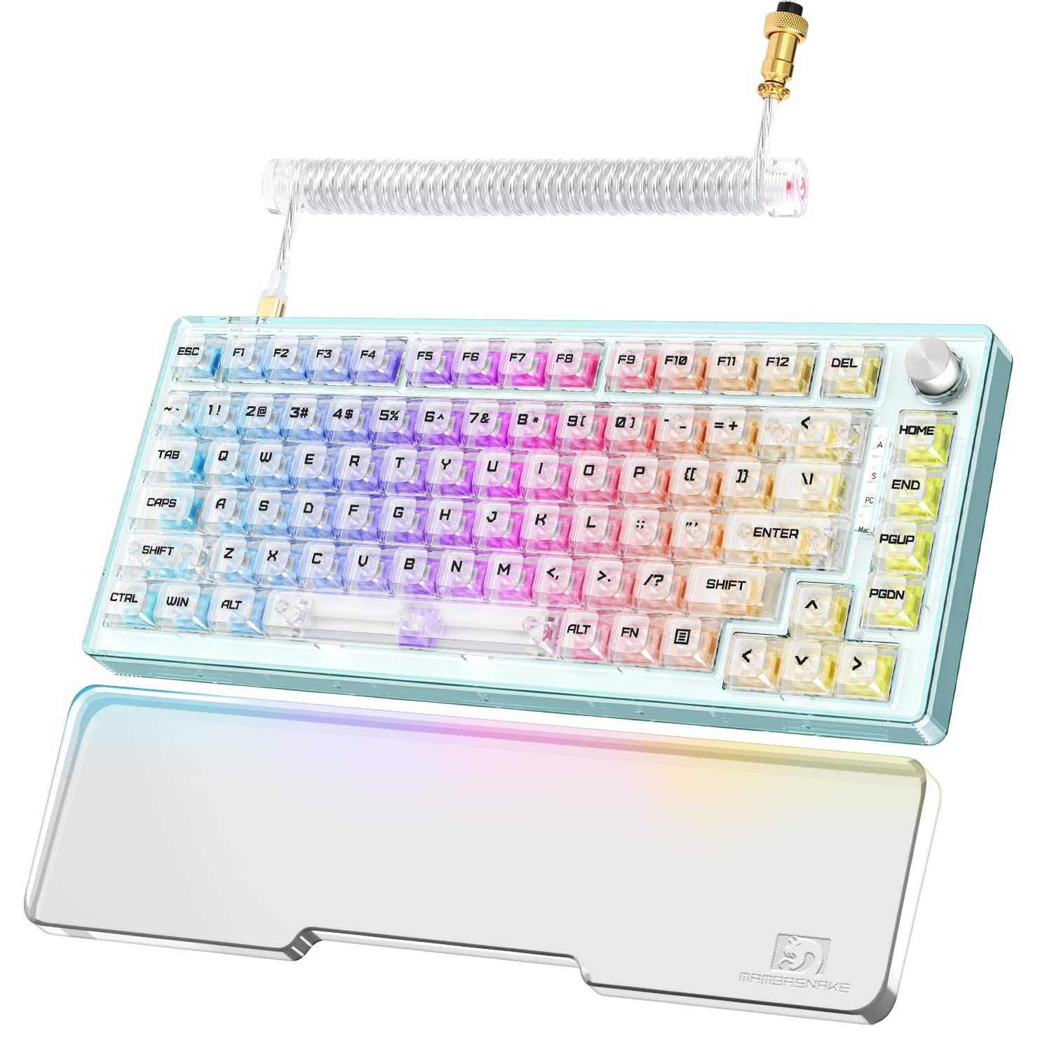 Amazon.co.jp: MAGIC-REFINER MK 32機械ゲームキーボード、75