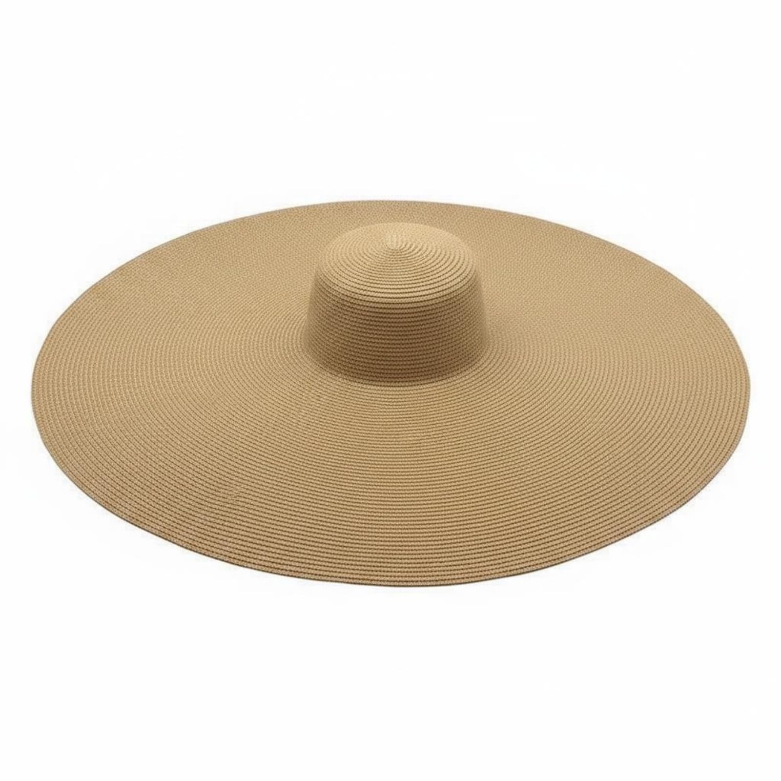 UJEAVETTE Foldable Beach Sun Hat Packable Wide Brim Straw Sun Hat Lightweight Fashion Accessory for Women, Travel, Outdoor, Khaki, 20CM-image-17