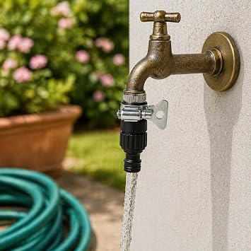 Orret Home Musluk Ucu Hortum Aparatı Kelepçeli Musluk Adaptörü Evrensel Uyumlu Hızlı Bağlantı Bahçe Hortum Bağlantı Aparatı Sızdırmaz Musluk Başlığı