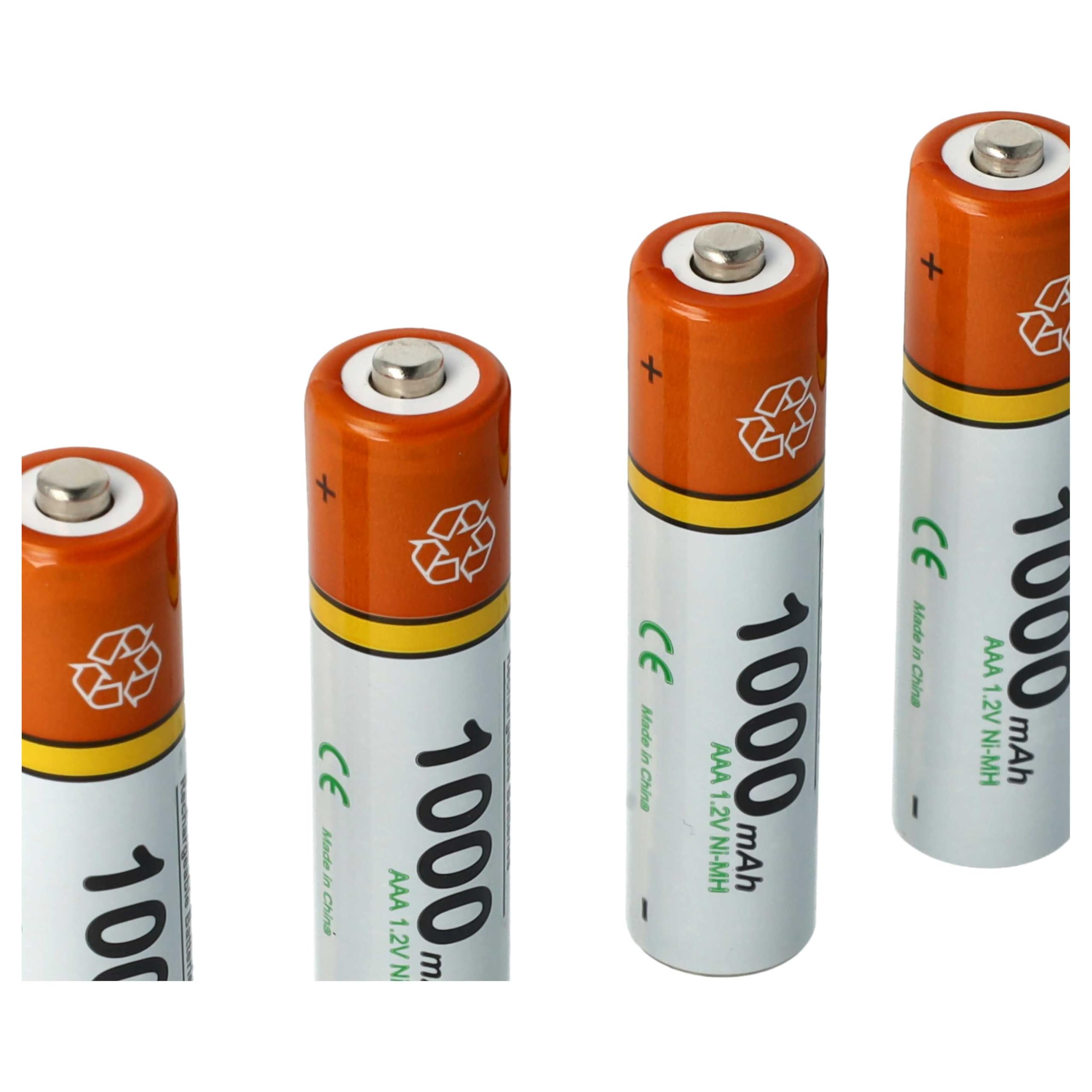 vhbw 20x Batterie AAA Micro Compatible avec Samsung Gigaset CX610 ISDN