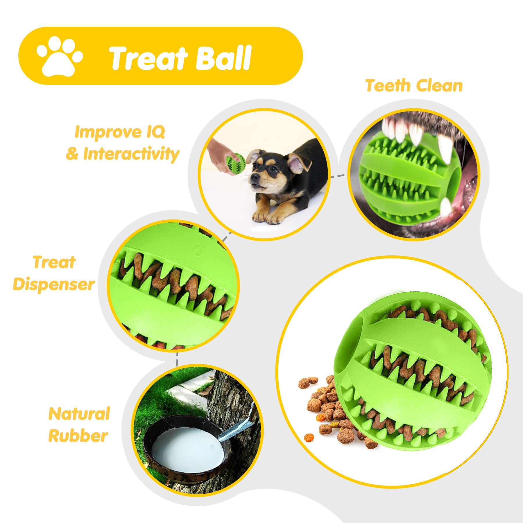 Zeaxuie Paquete de 14 juguetes para cachorros para dentición de perros pequeños, juguetes masticables para cachorros con bonitos juguetes chirriantes para perros, pelota y más juguetes masticables de
