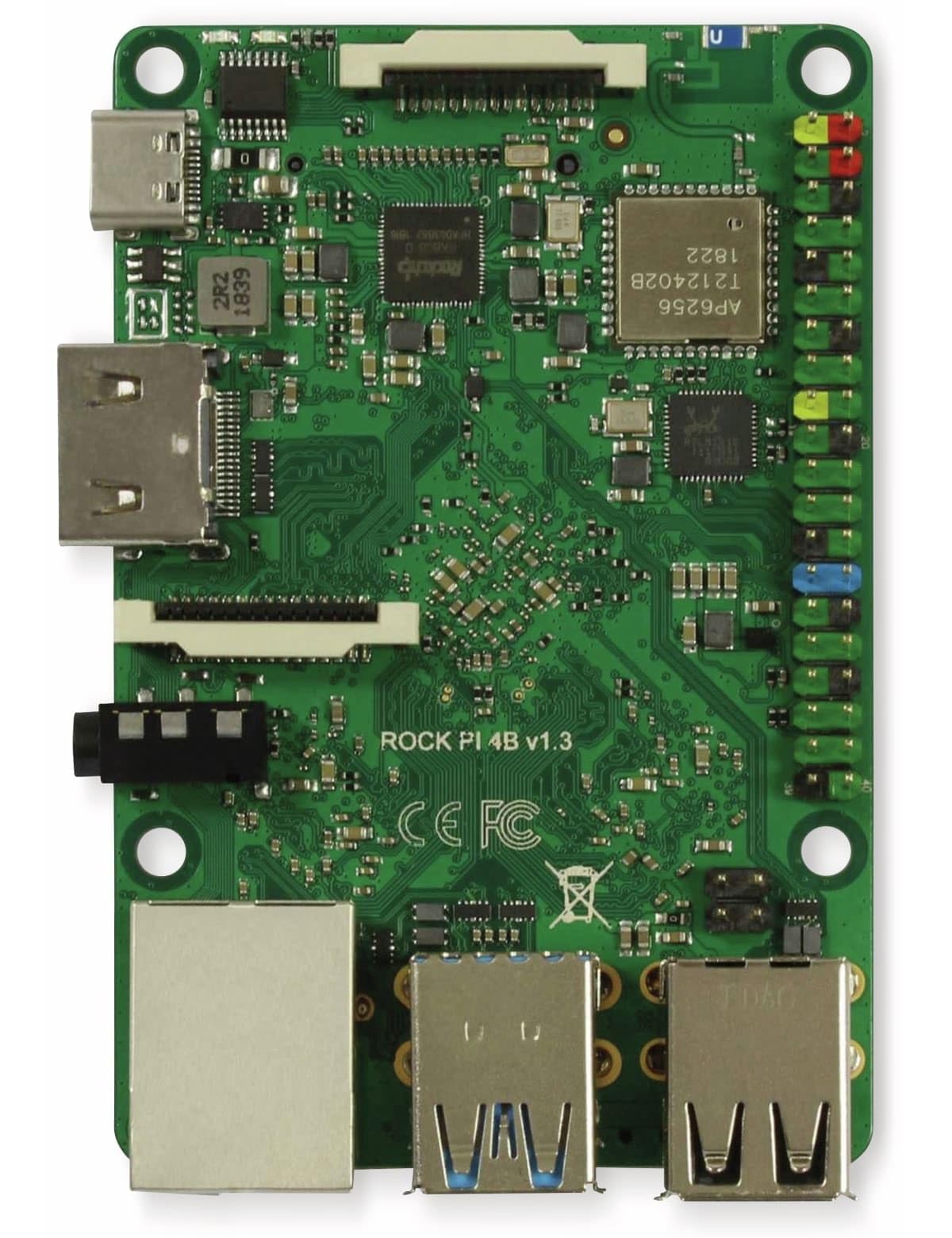 Radxa RS114A-D4_V1.4 Rock 4A 4GB 8 x 1.4GHz