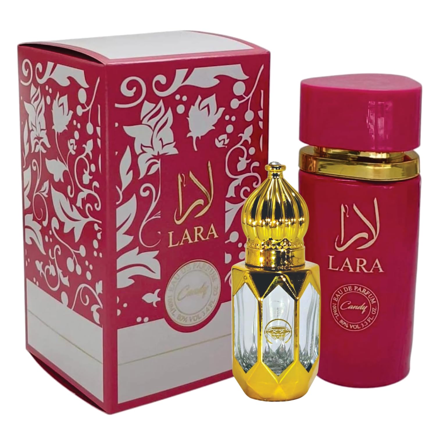 Sapphire’s Choice Lara Candy Perfume | Lara Candy Eternal Edp Eau De Parfum for Women 100ml with Perfume oil | Vanilla and Strawberry Fragrance | Perfume for Women Made in Uae