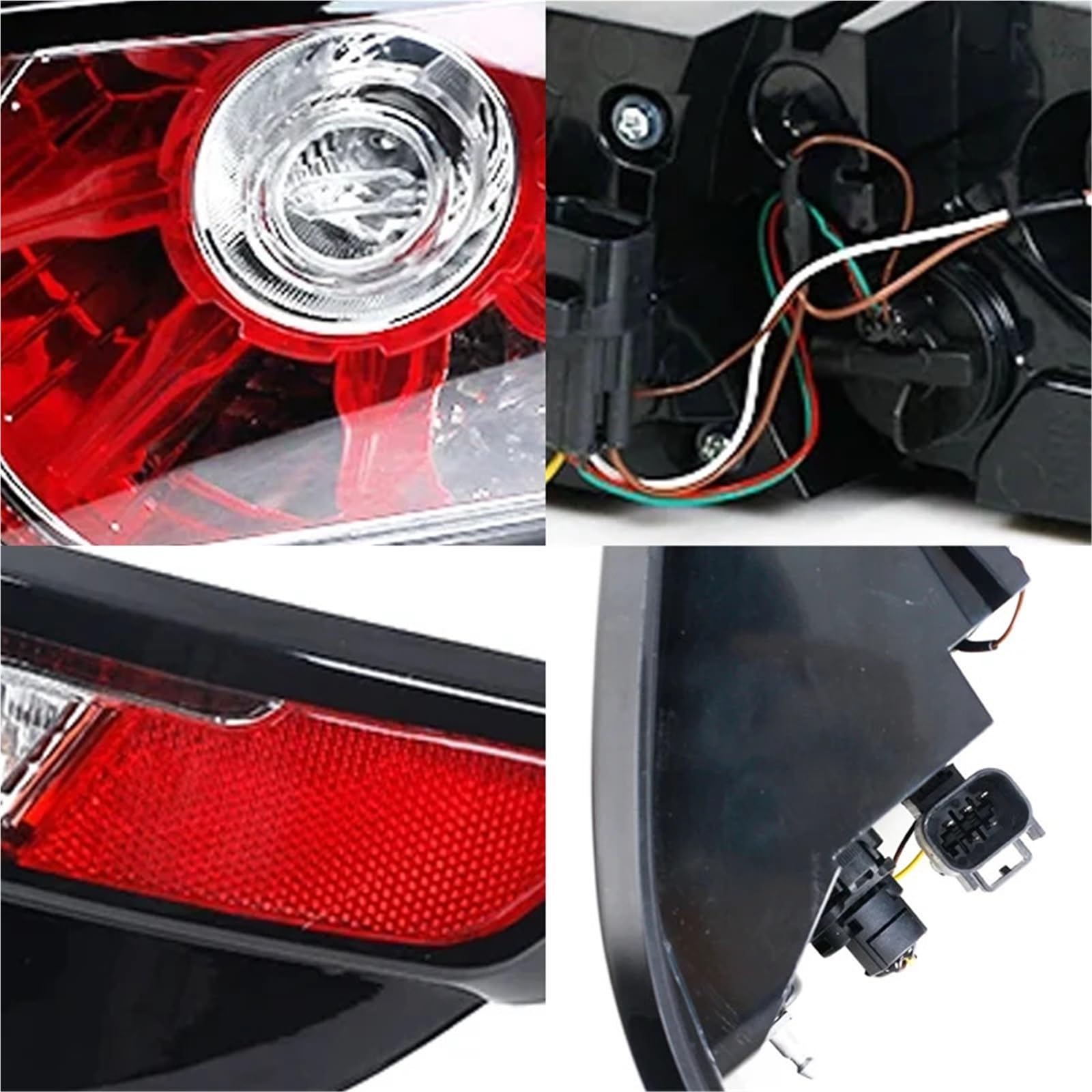 Lampa tylna zespolona Pasuje do Land Range Rover Evoque 2011-2015 Tylne światło samochodu Tylne światło Lampa LR058816 LR058817 tylne światła LED(Left)