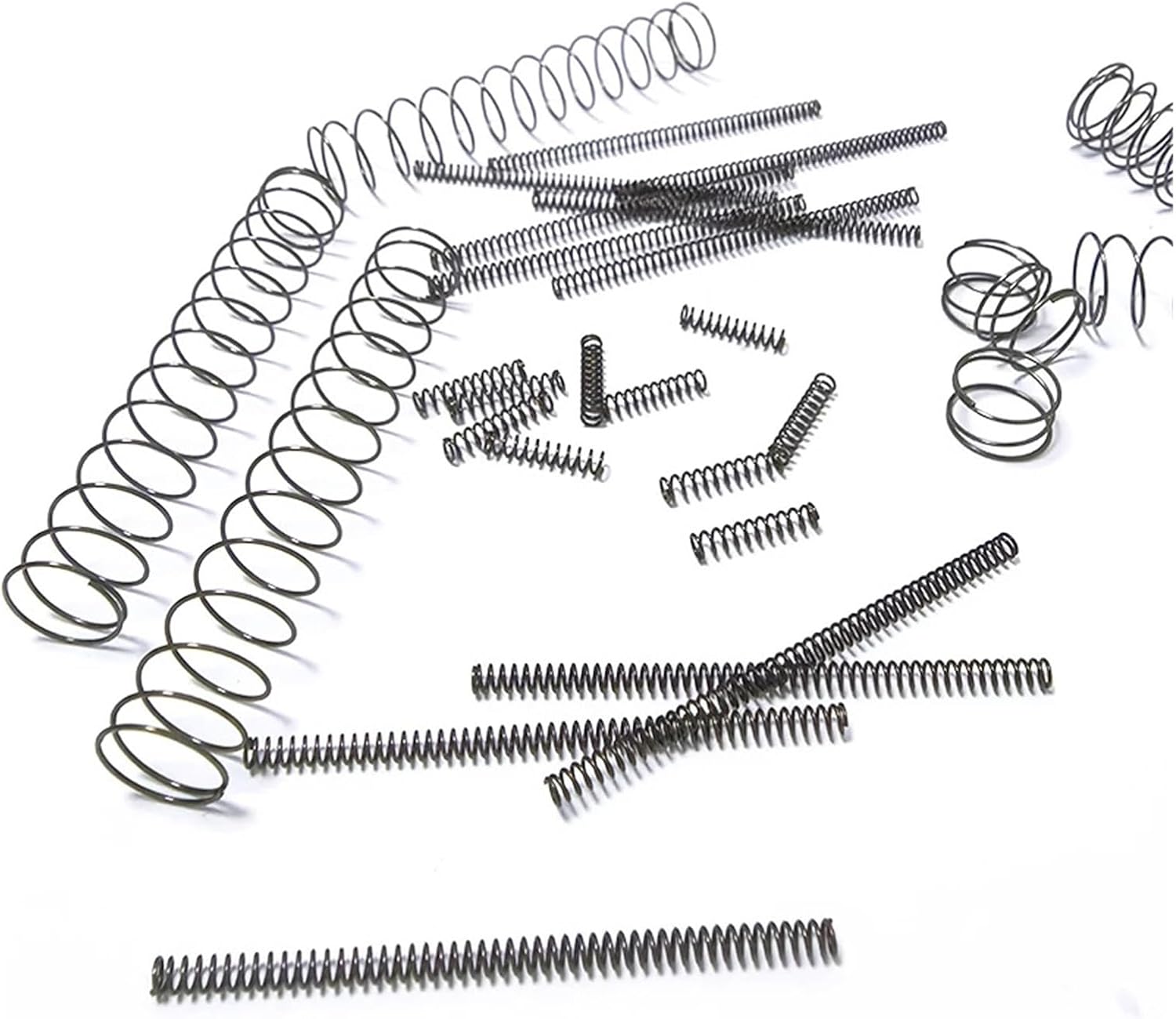 20Pcs 65Mn Wire Diameter 0.2mm Compression Spring Return Micro(10mm,3mm)