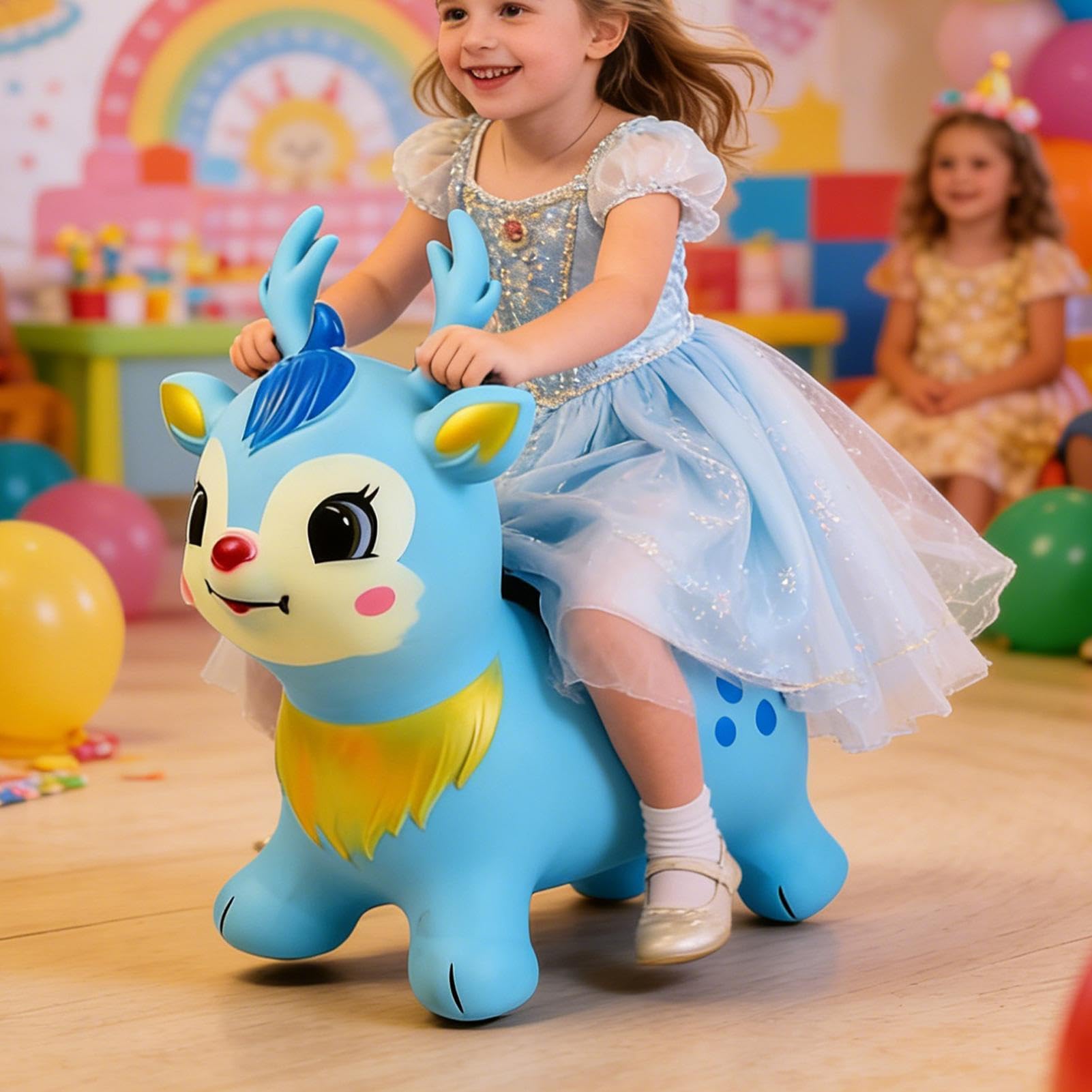 Juguetes Saltarines Inflable de Goma