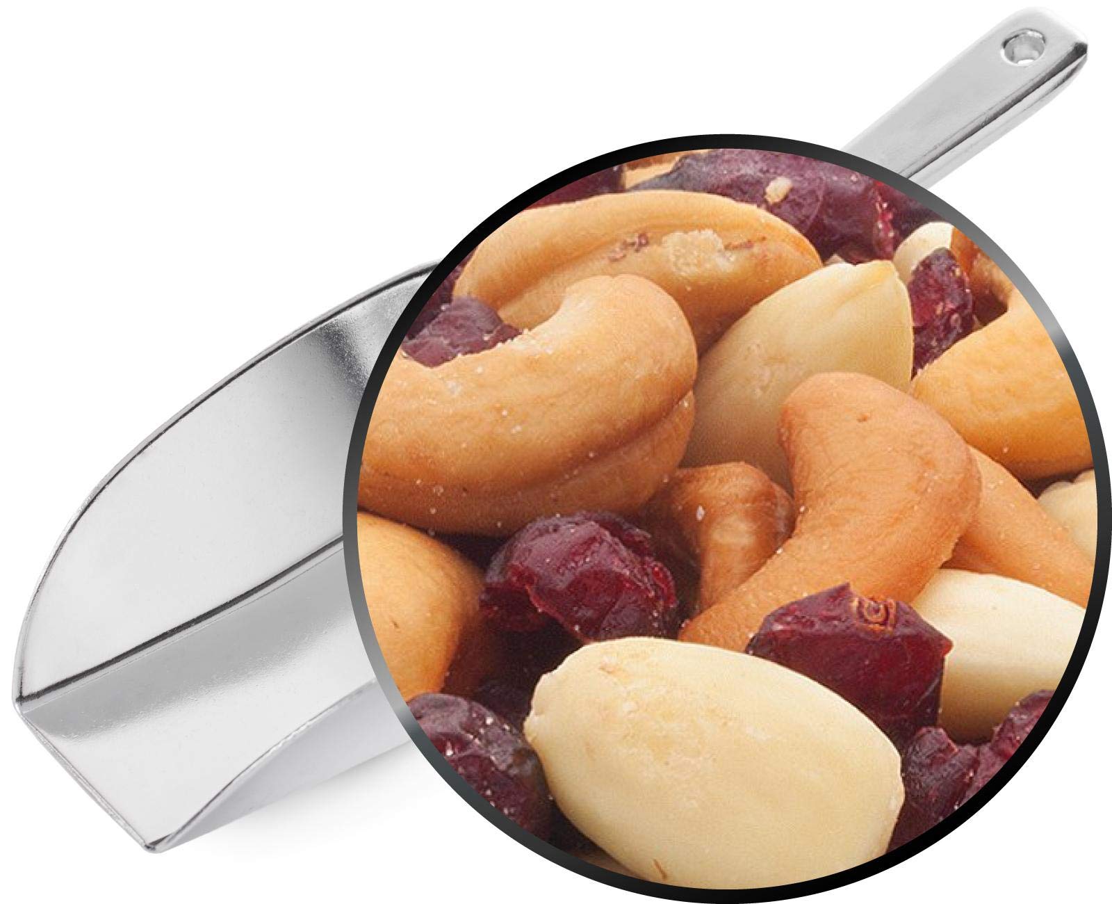 1 x 3kg Nussmischung Manhattan Snack mit Cashew Mandel Cranberry leicht gesalzen zuckerfrei salzfrei vegetarisch vegan glutenfrei laktosefrei 100 % Premium