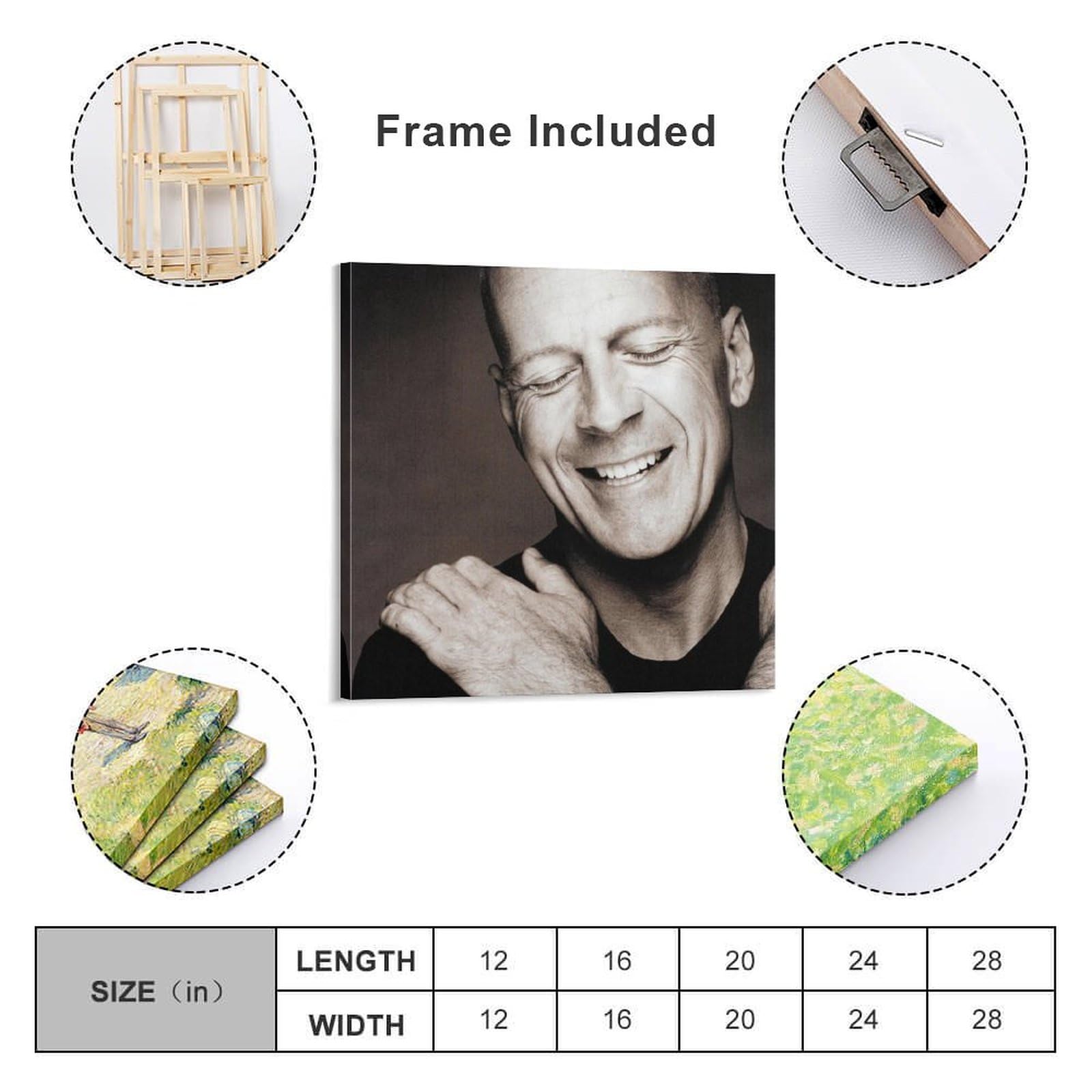 Amazon.co.jp: Bruce Willis ブルース・ウィリス伝説のポスター 印刷