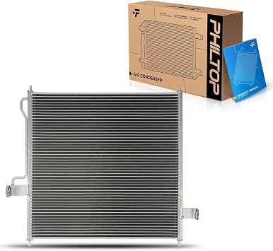 PHILTOP Air Conditioning A/C Condenser Compatible with Ford, Mercury