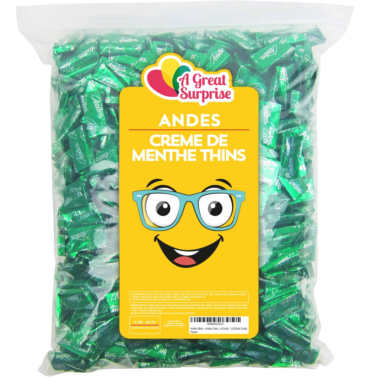 Buy Andes Mints Bulk Individually Wrapped Andes Creme De Menthe Thin