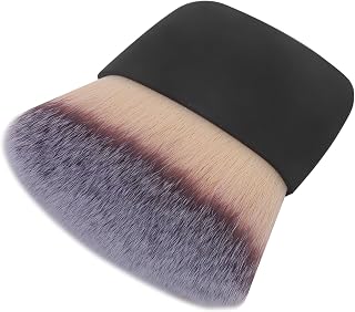 Hidyliu Multifunctional Makeup Brush Set Soft Hair Blush Brush for Cream and Powder Makeup Fiber Material Silver (Black)