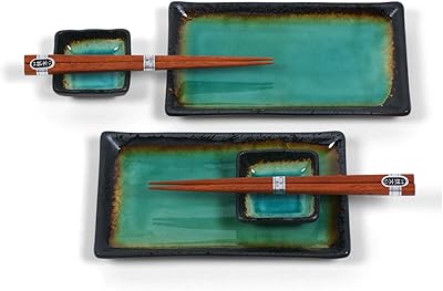 Miya Kosui Sushi Set, Green