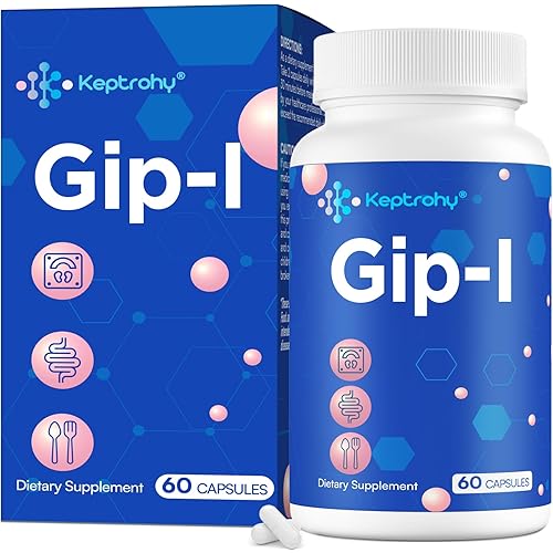 GIP Supplement | Natural GIP Supplement for Men & Women, Take Before Meal - 1 Bottle