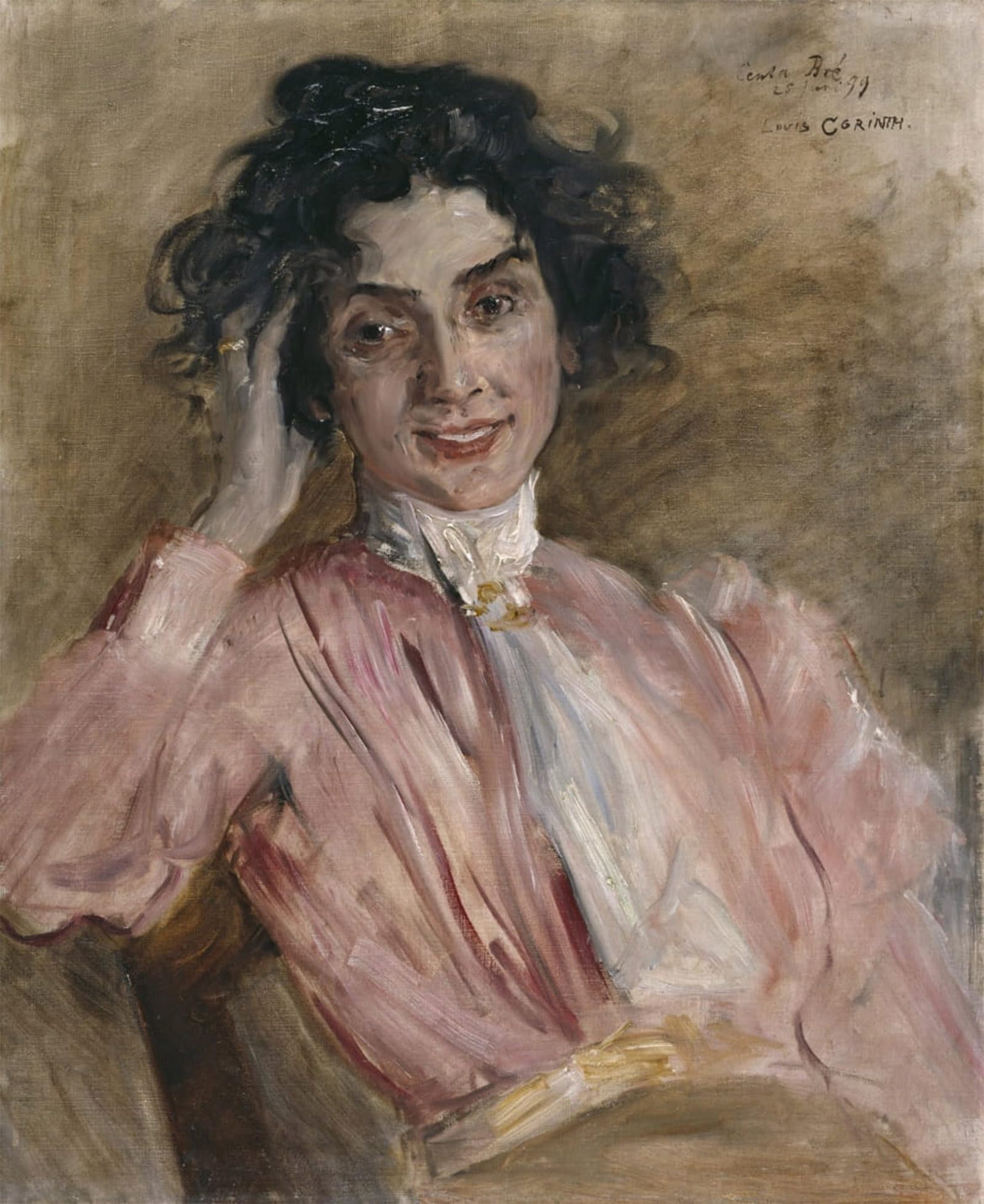 ARTXLXXBN Famous Prints Artwork Pictures Poster Painting Art the Actress Centa Bré by Lovis Corinth Artwork Landscape Pictures for Home Decor 60x90cm