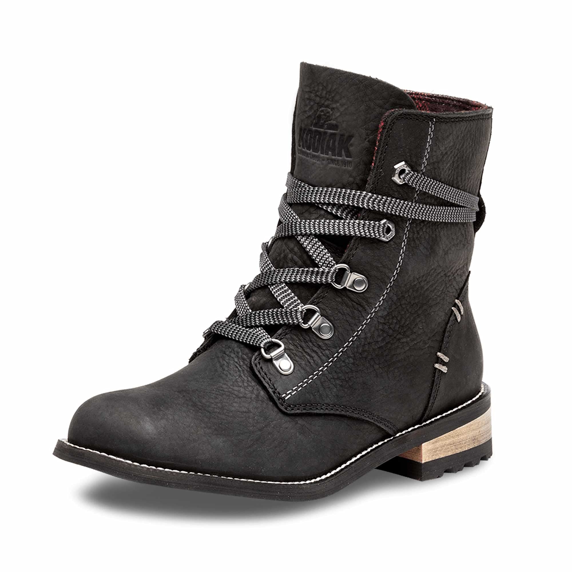 Kodiak Womens Canora Plaid Waterproof Boot