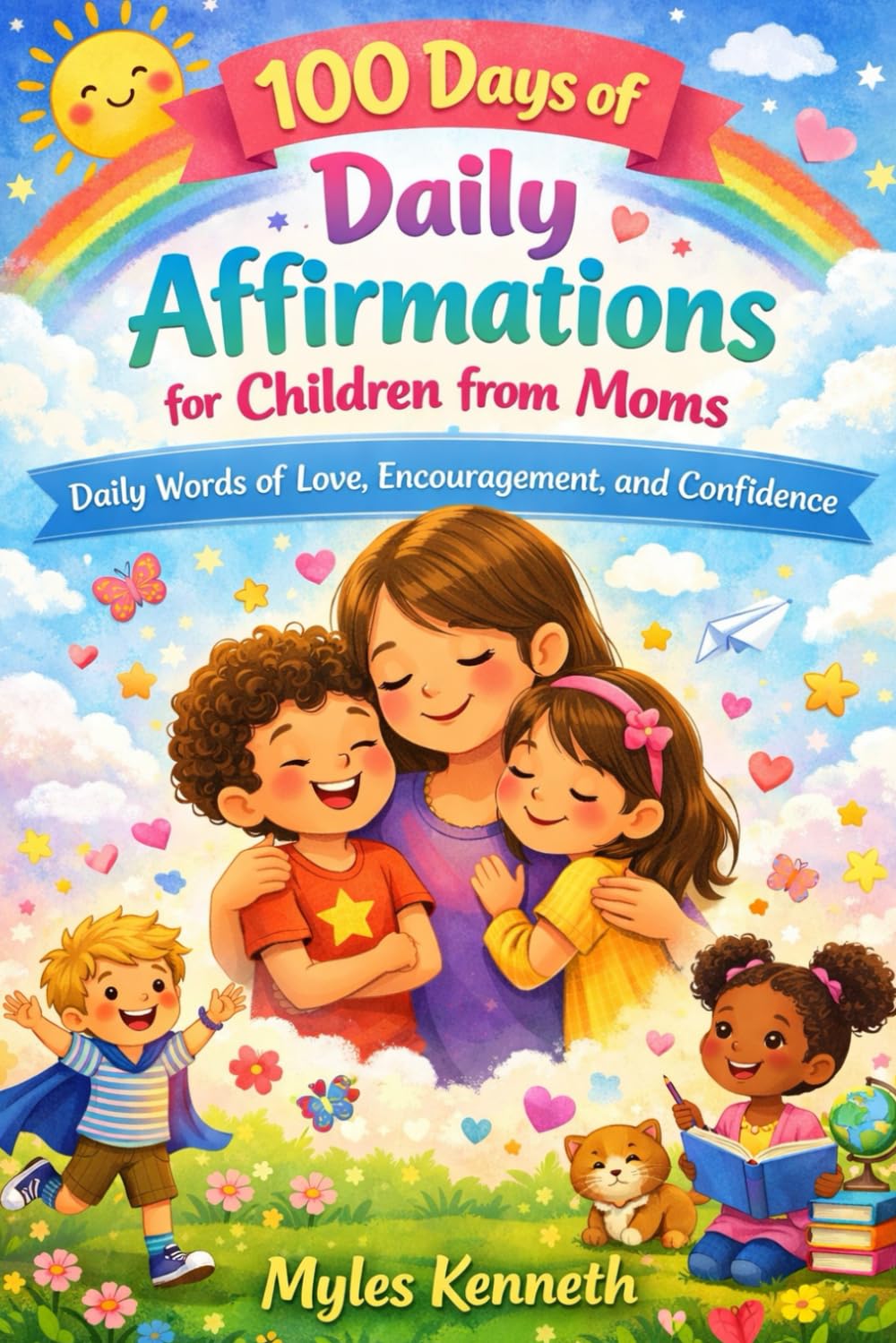 100 DAYS OF DAILY AFFIRMATIONS FOR CHILDREN FROM MOMS: Daily Words of Love, Encouragement, and Confidence
