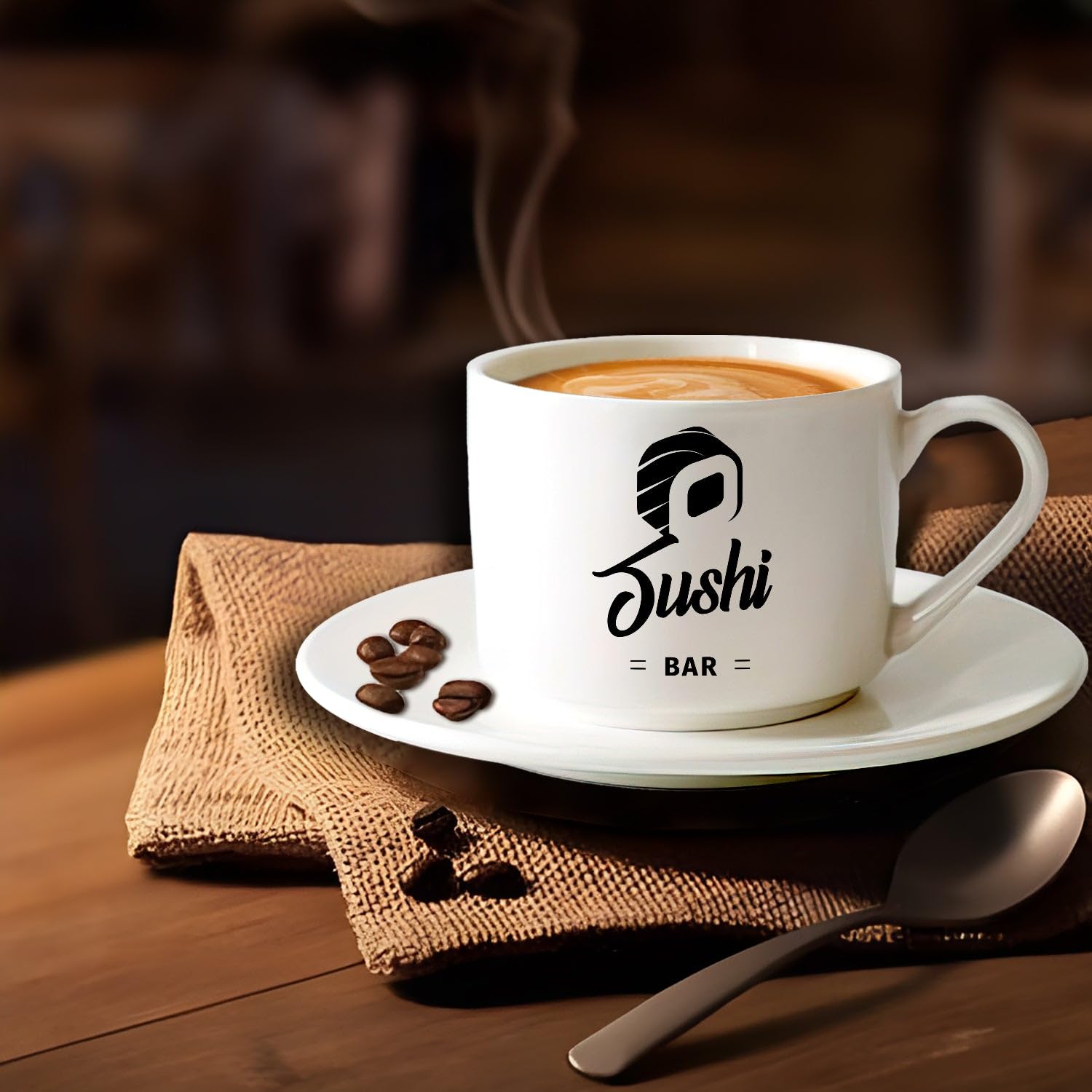 Tazza da caffè elegante Pattinaggio artistico Coppie di ballerini Giochi sportivi （6oz/175ml） Uso in bar o ristorante，Set di tazze da tè con piattini (bianchi)