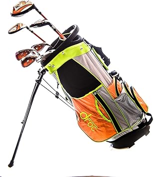 Droc - Noa Series Right Hand 7 Pieces Golf Clubs Set and Golf Bag Age 5-8 Right Handed