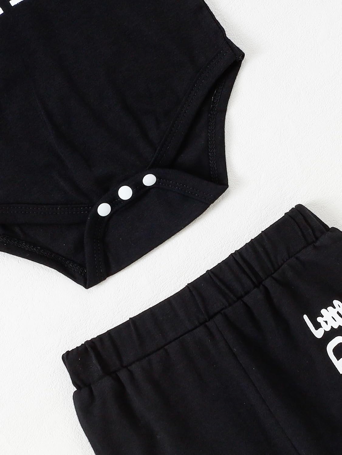 Baby Boy Clothes Newborn Boy Outfits Infant Letter Print Long Sleeve Romper Hoodies Pants Fall Winter Outfits - Image 6