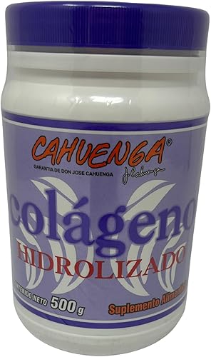 CAHUENGA - Colágeno hidrolizado en polvo 17.64 oz - Proteína sin sabor para cabello, piel, uñas y articulaciones - Keto y sin gluten - Colageno