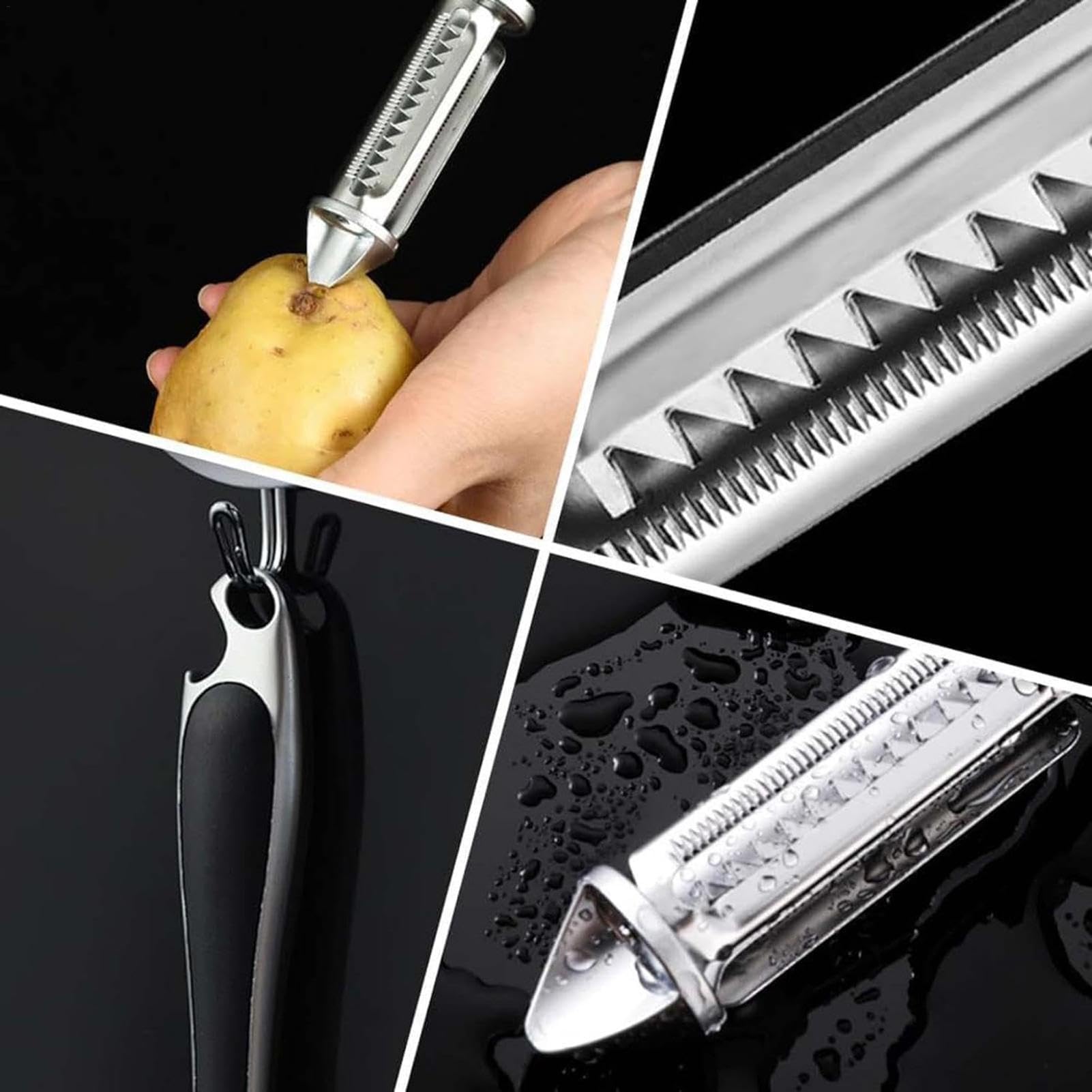 Amazon | ステンレス皮むき器 キッチンステンレス皮むき器 ステンレス