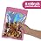 EONJOE 100-pack 68 inch mylar bags with clear window holographic resealable sealable packaging zip bag for small bussiness jewelry candy sample food packing supplies Pink