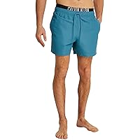 Calvin Klein Uomo Pantaloncino da Bagno Medium Double con Coulisse