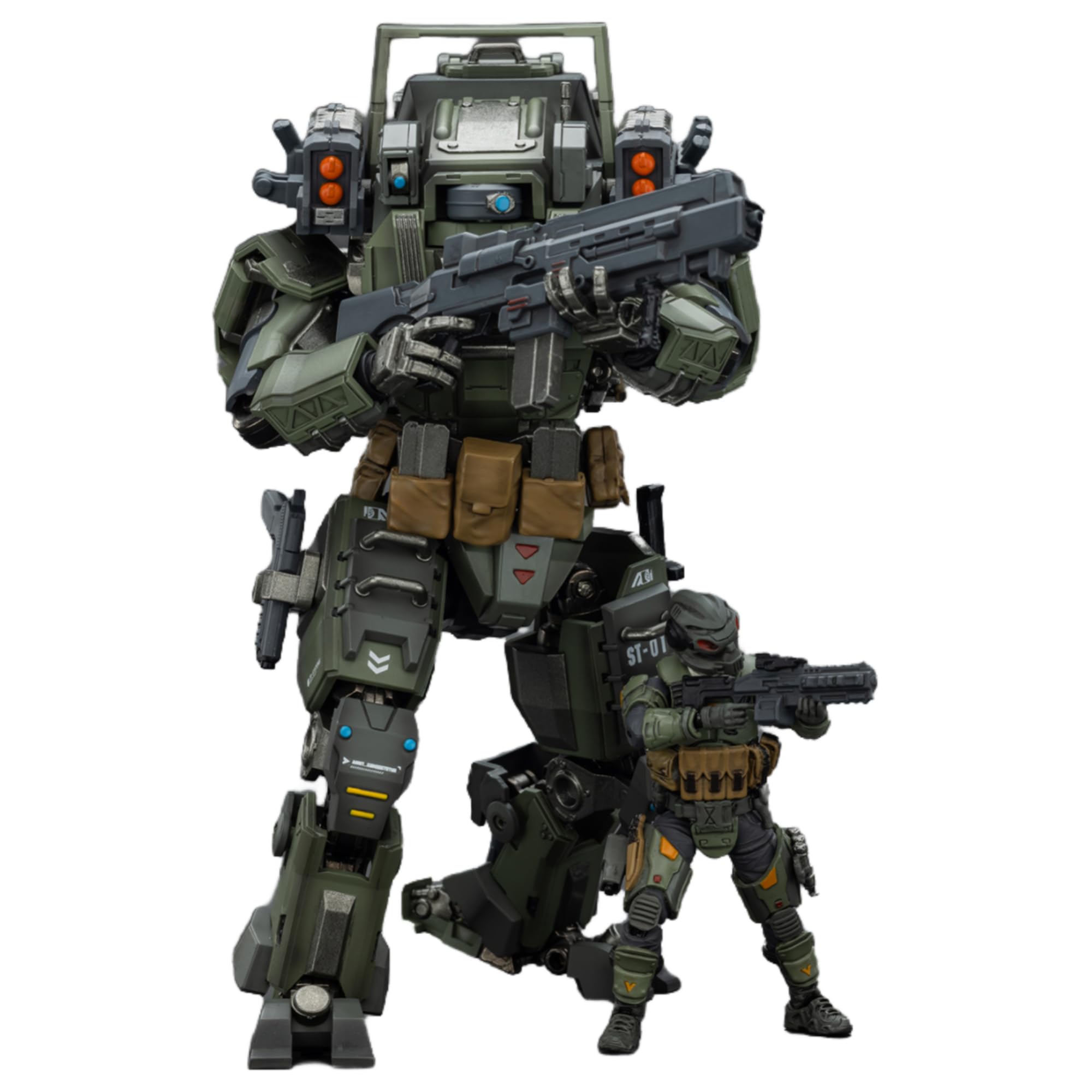 Amazon.com: JOYTOY 1/25 Action Figure Mecha APOC Series Bedrock