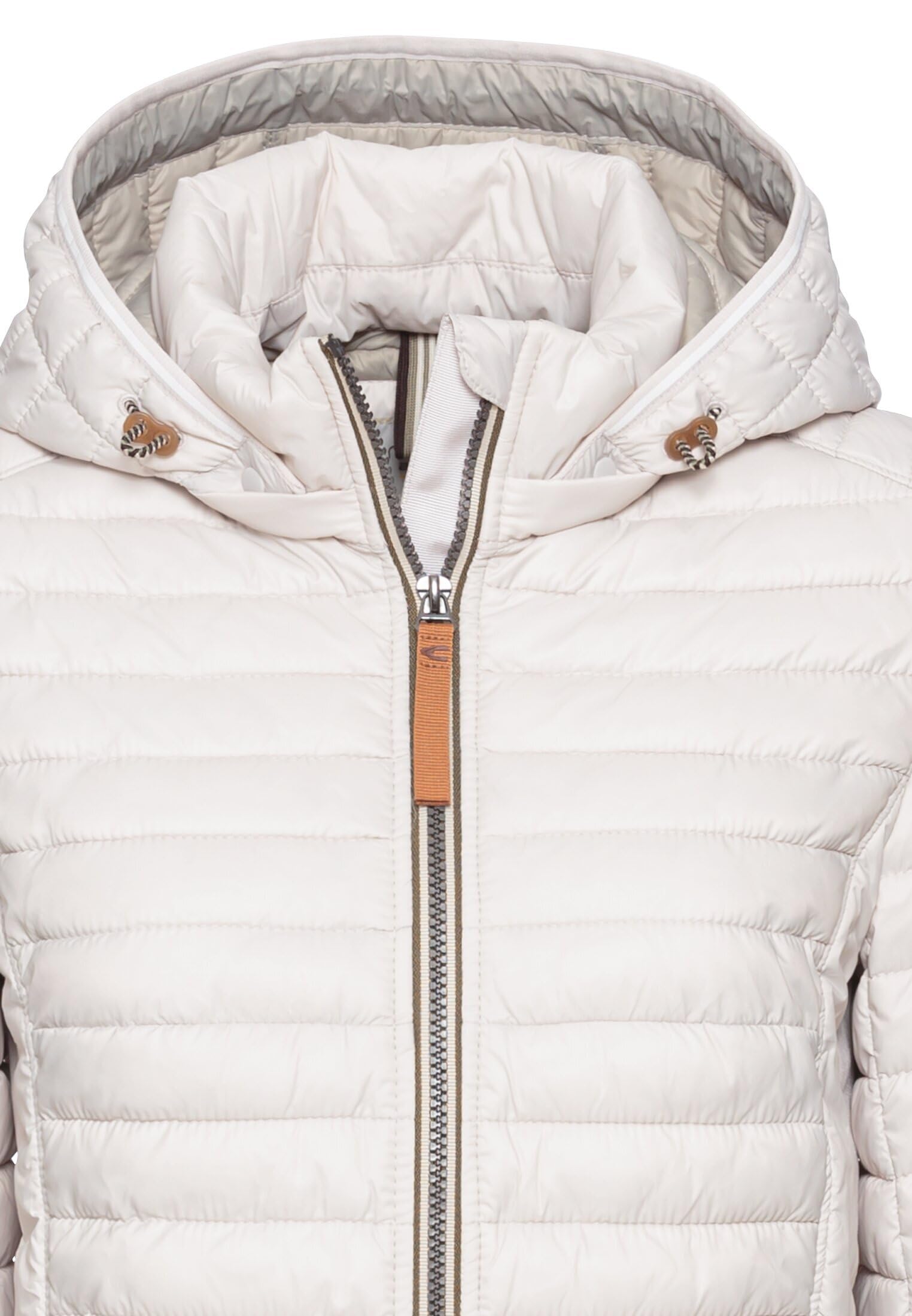 camel active Damen Leichte Steppjacke I Winddicht und wasserarbweisend Wollweiß – Bild 8