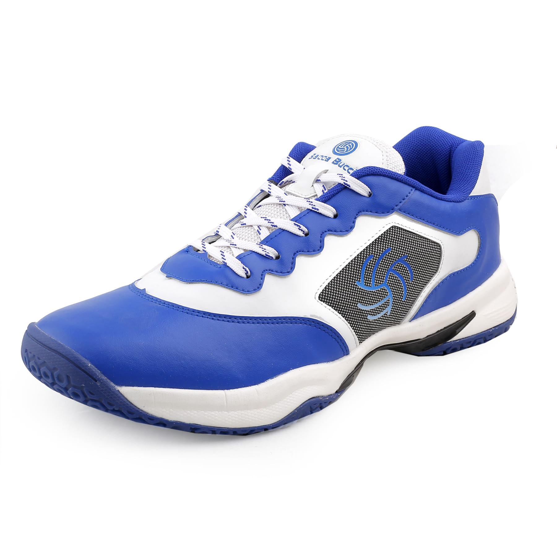Bacca Bucci Mens Elitestriker All Court Badminton Shoes With Memory Padded Insocks And Arch Support -Blue Uk7 (B0C8ZCVBM2) Amazon Price History, Amazon Price Tracker