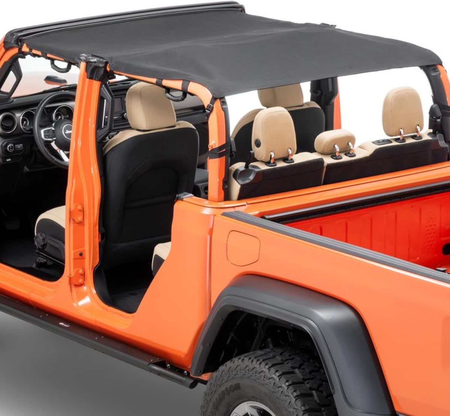 MasterTop Bimini Top Sunshade Fits Jeep Gladiator JT 2020