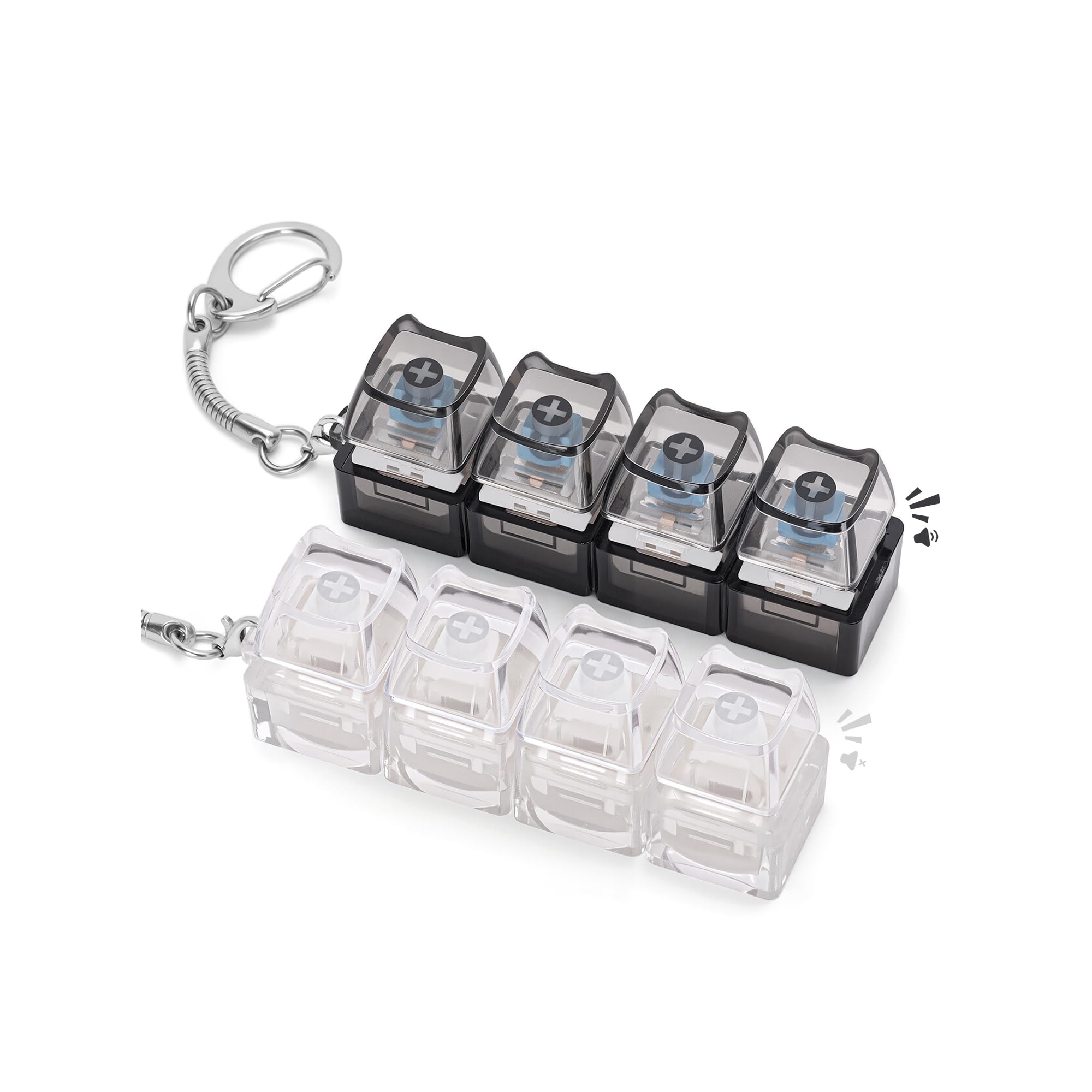 Amazon.com: Netholid 2 PCS Keyboard Fidget Toys for Adults Silent