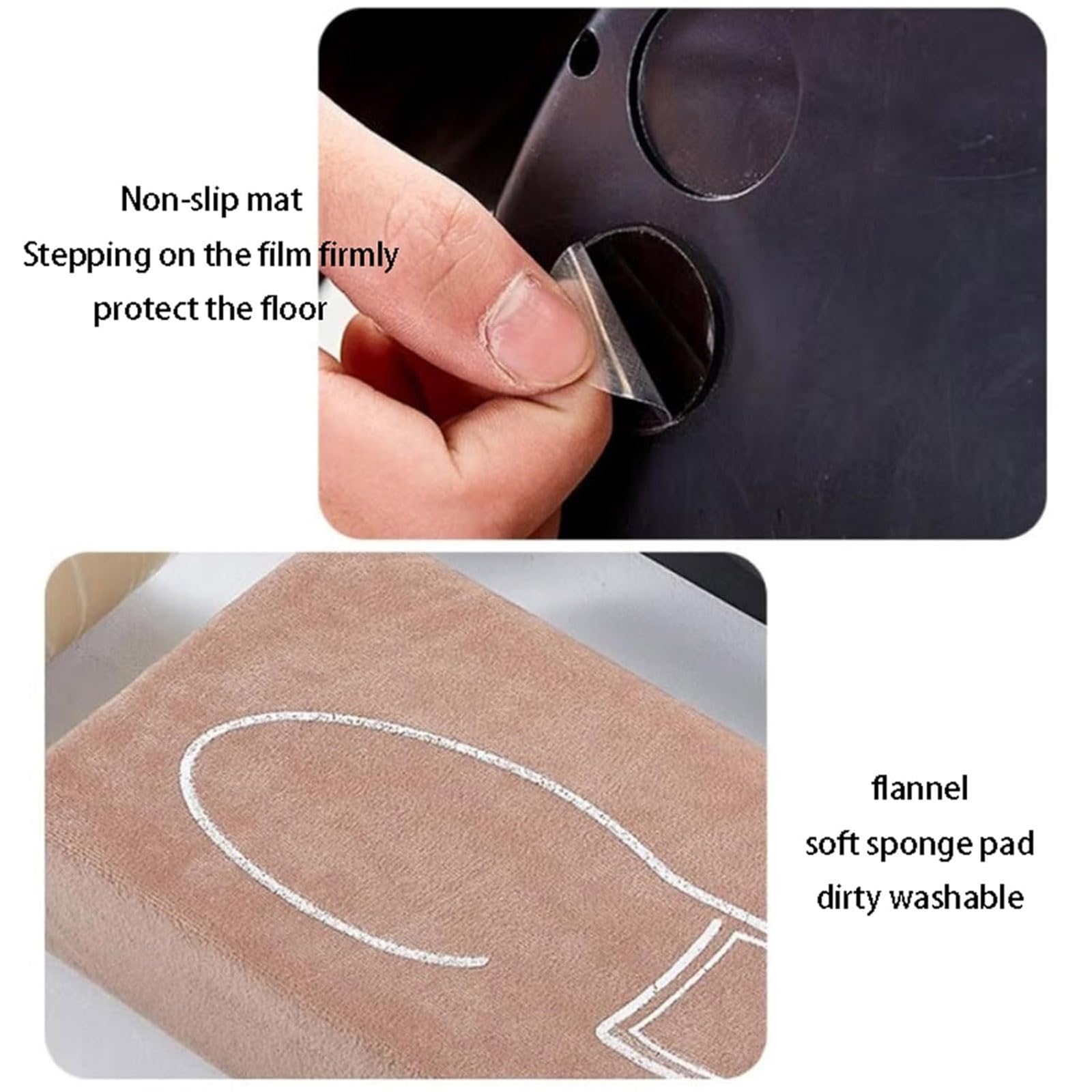 MRKU Dispensador automático de cubrezapatos, Impermeable y Antideslizante, Incluye 1 Rollo de cubrezapatos, admite hasta 600 Rollos, Ideal