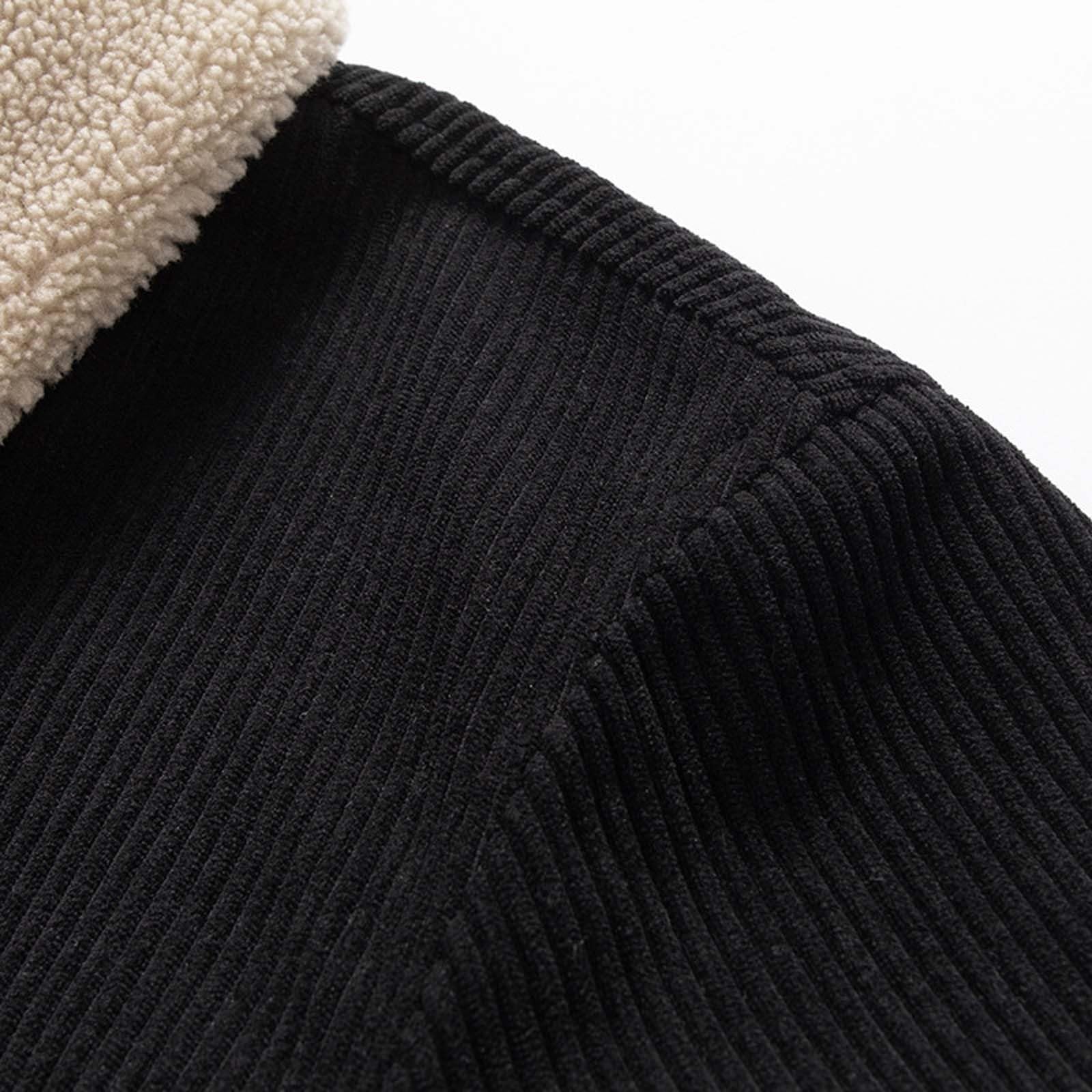 Giacca Running Uomo Elegante Elegante Elegante Giacca Calda Uomo Confortevole Inverno Per Velluto A Costo Versatile Casual Foderata In Pile Spesso