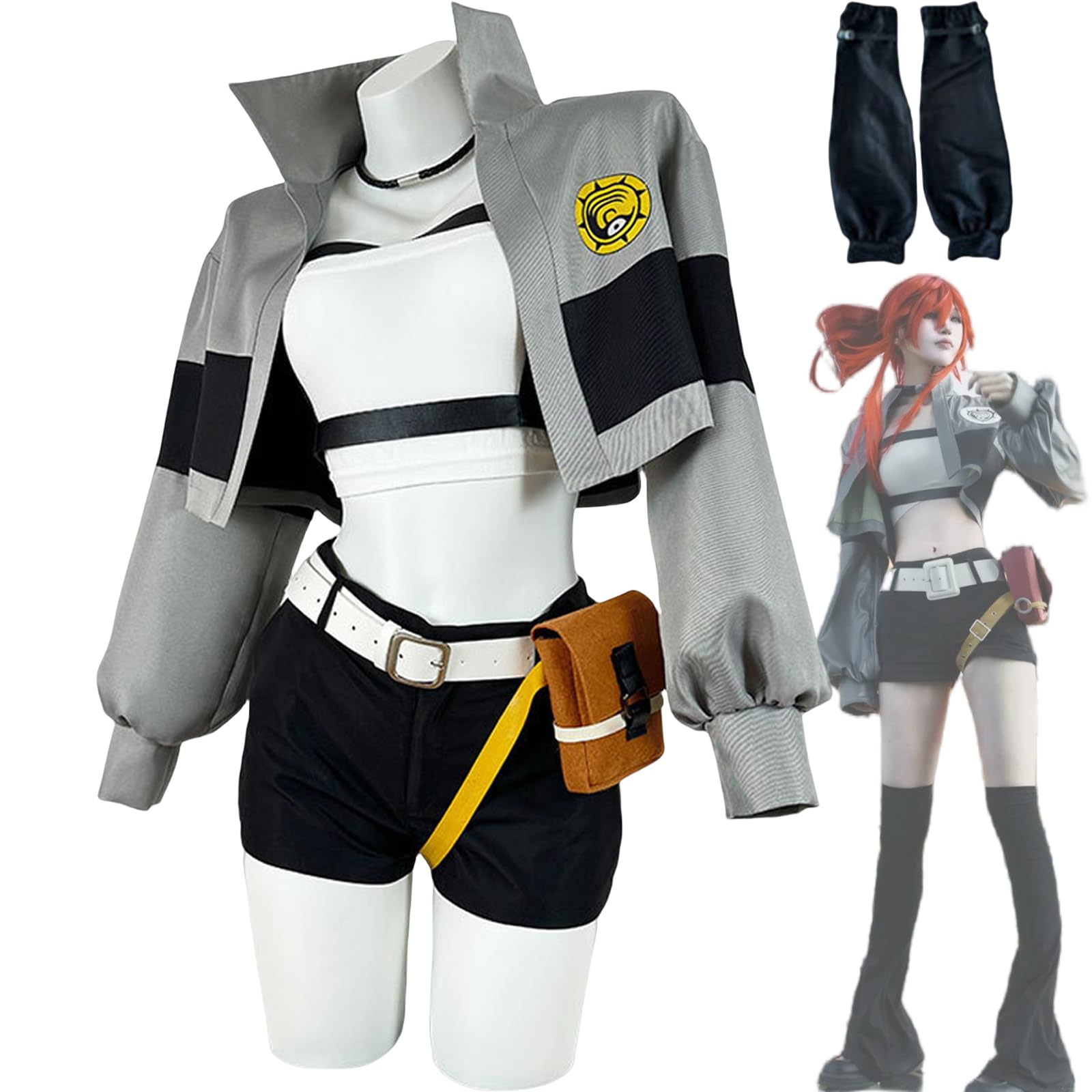 Amazon.co.jp: [Acosdary] ガチアクタ リヨウ コスプレ衣装 ウエスト