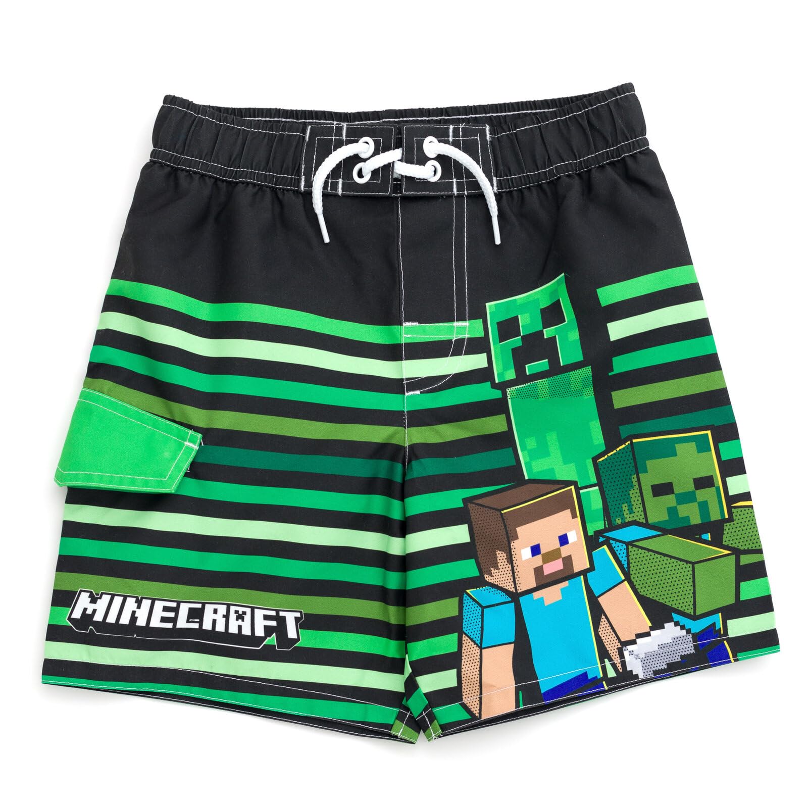 Minecraft Costume da bagno UPF 50+ da bambino a grande bambino taglie (6-14-16)