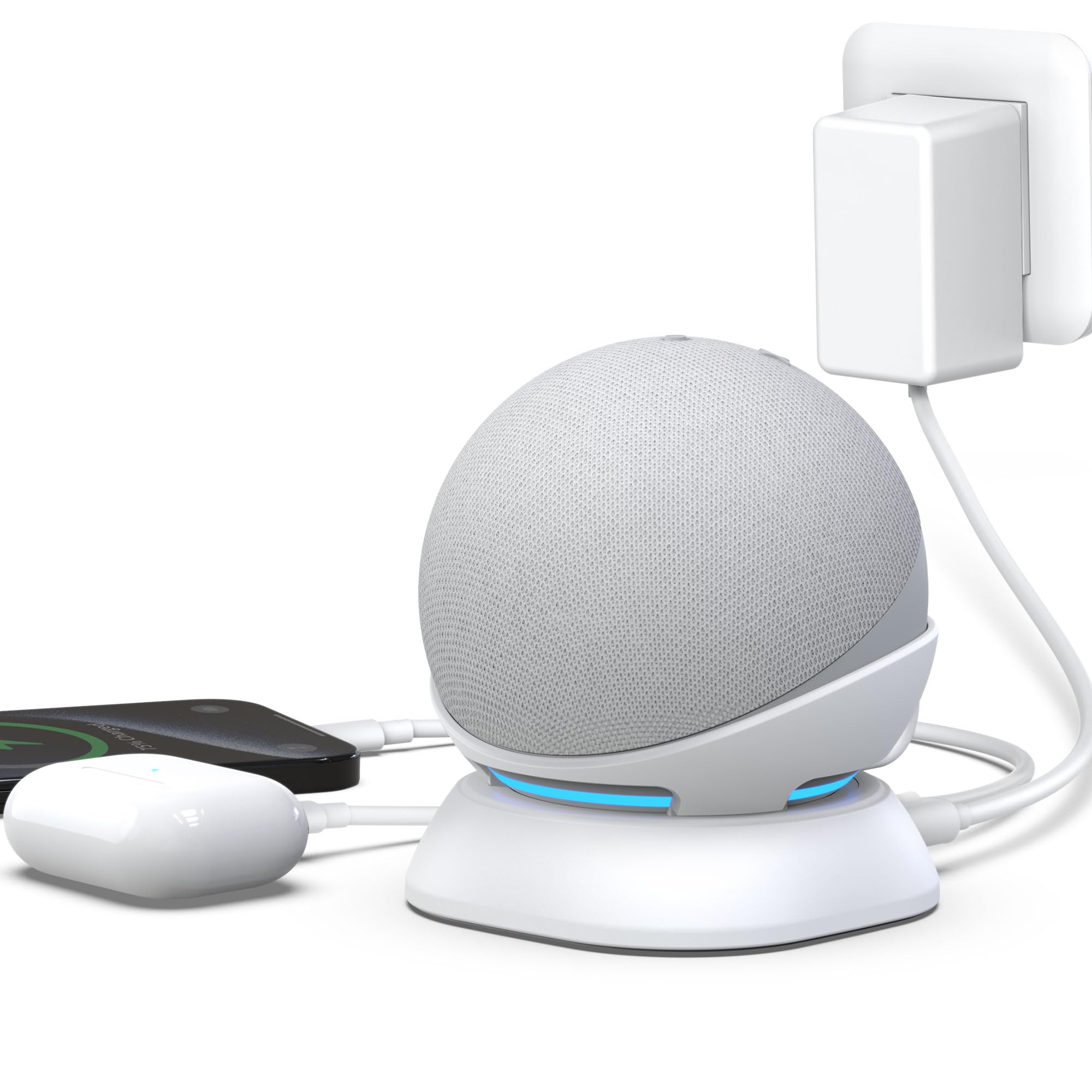 Amazon | PlusAcc Dot 第4/5世代充電スタンド - 卓上スタンド USB-C