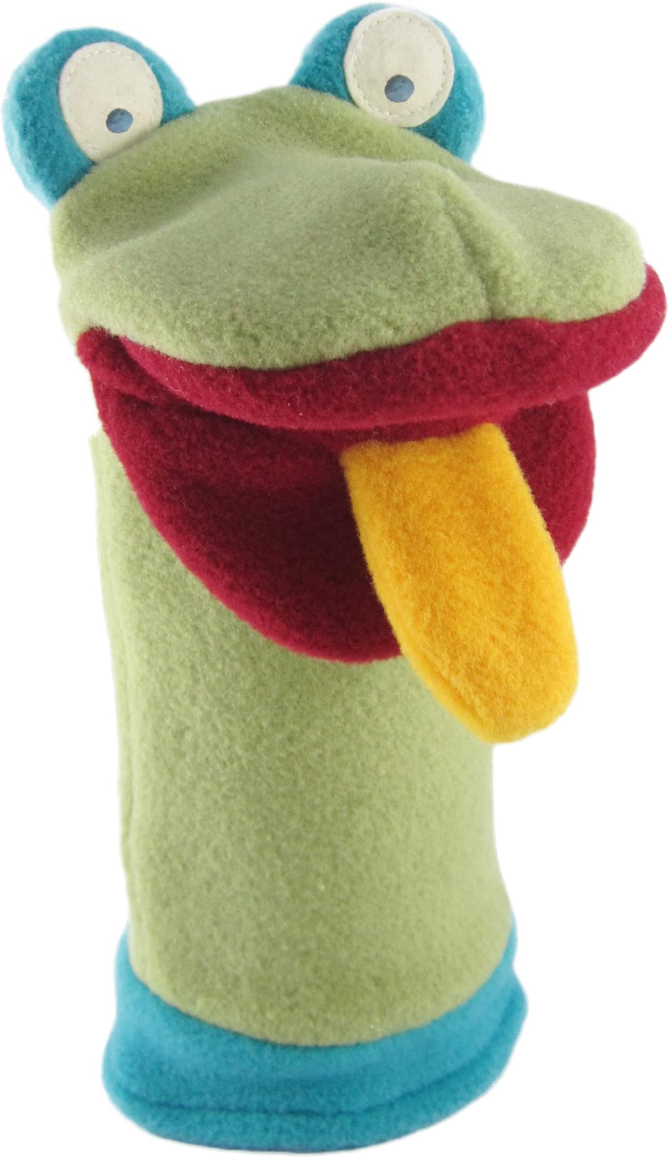 Cate & Levi Frog Hand Puppet with Moveable Mouth