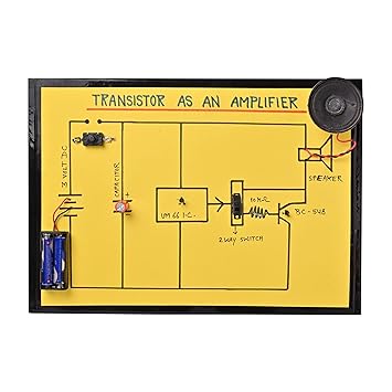 sameer science projects Transister as an Amplifier for School Projects